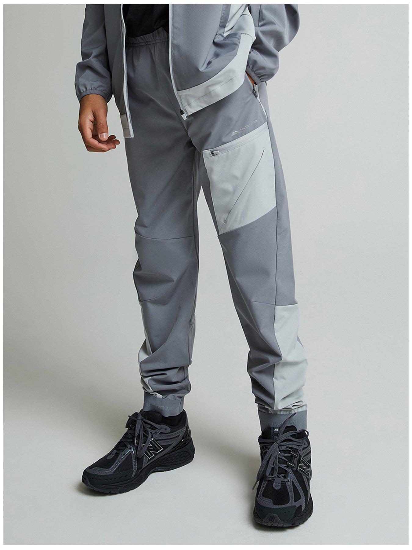 Monterrain Boys Deflect 20 Woven Running Pants - Night Owl / Harbor Mist