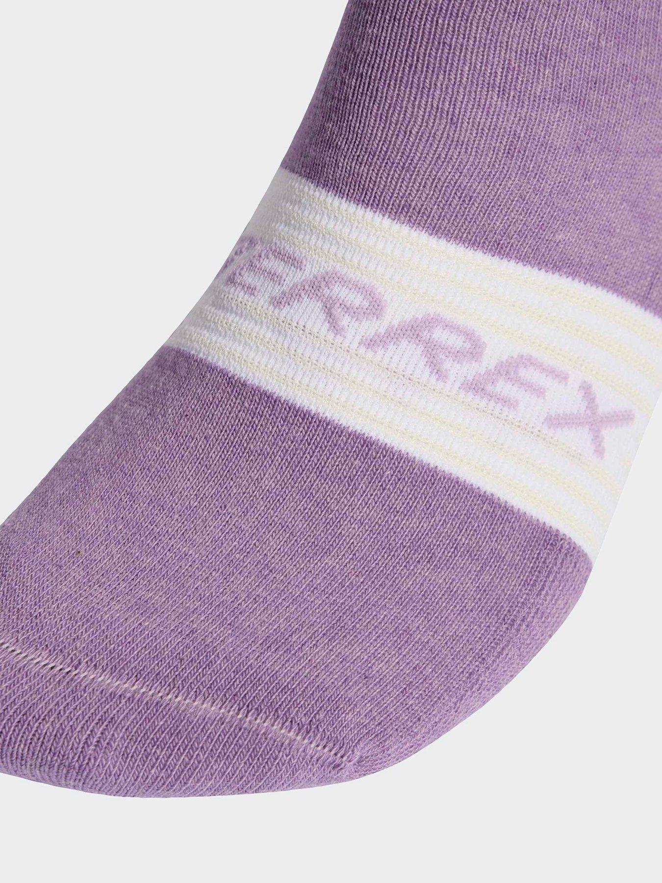 adidas-terrex-womens-3-pack-hiking-socks-purpleoutfit