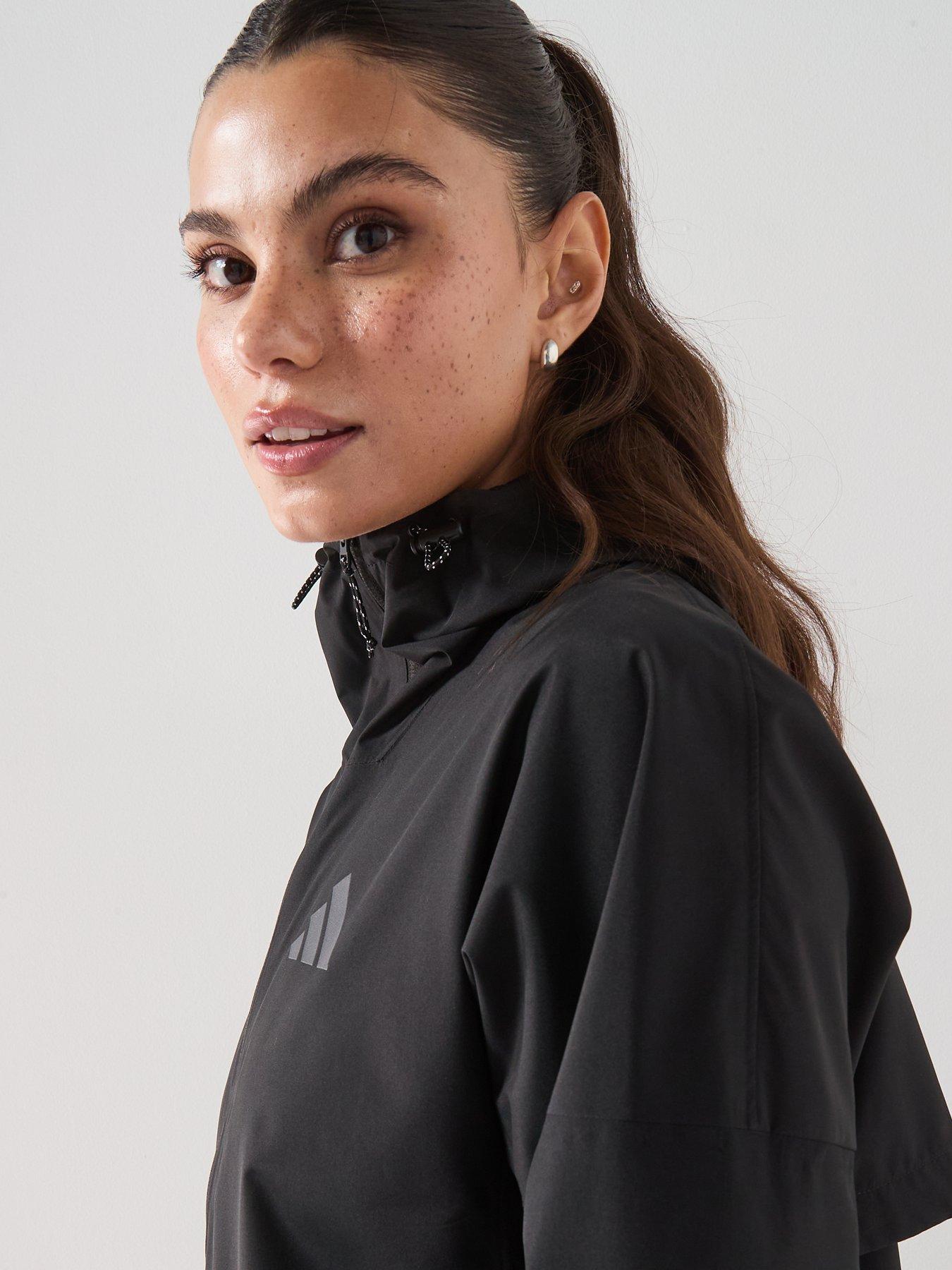 Image 6 of 6 of adidas Terrex Womens Mountain 2L Rain Parka - Black