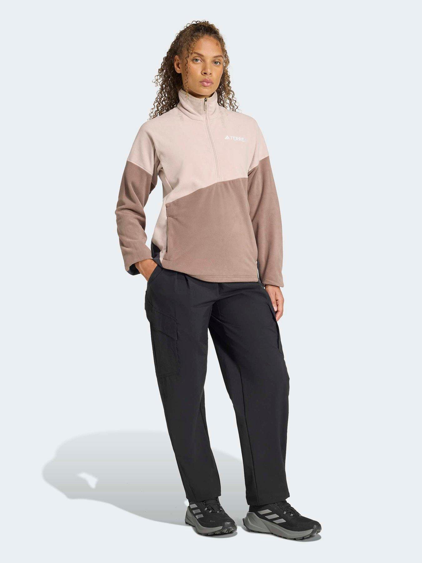 adidas-terrex-womens-mountain-12-zip-fleece-brownback