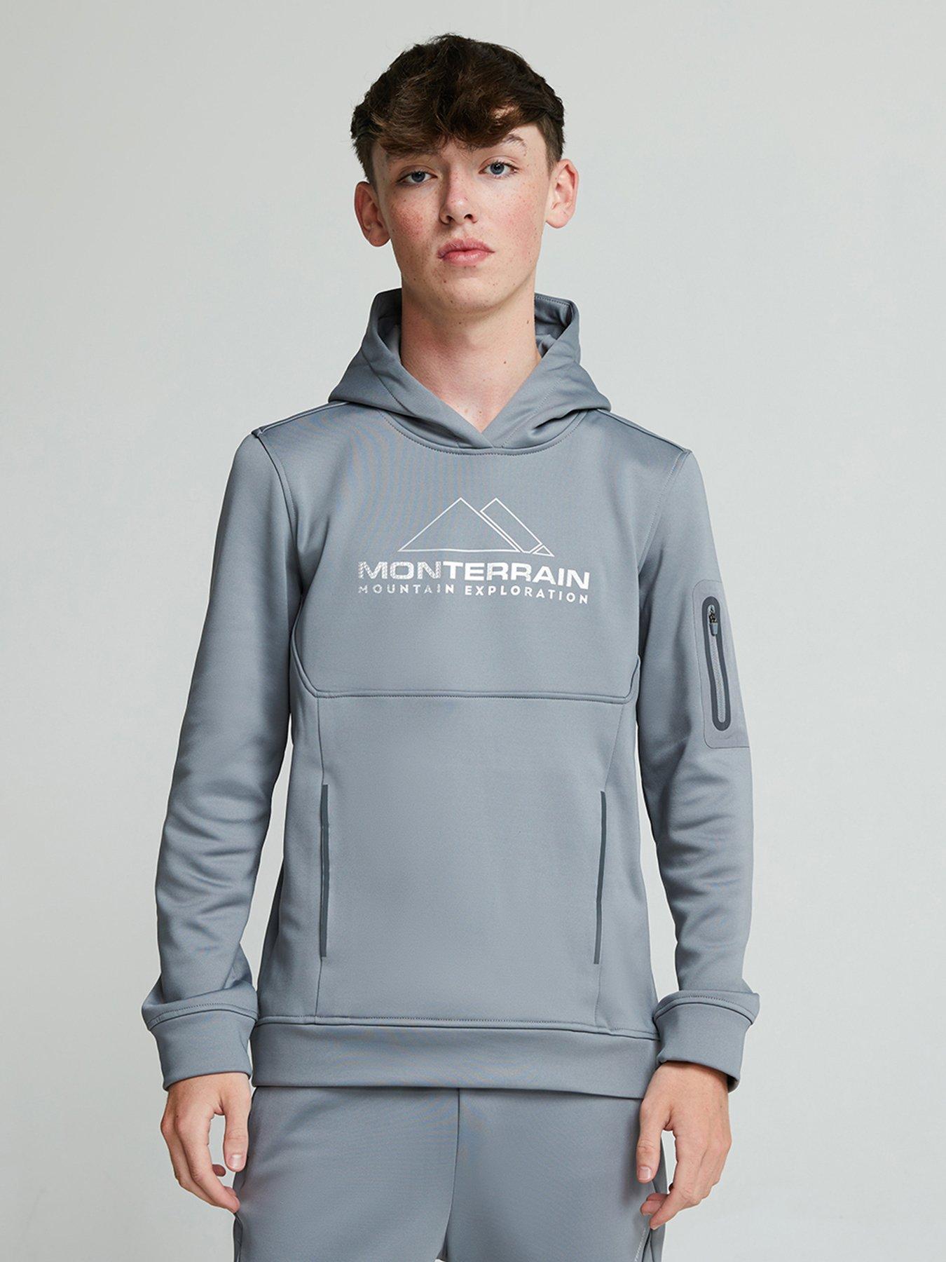 Monterrain Boys Swift Oth Hoodie - Night Owl Grey