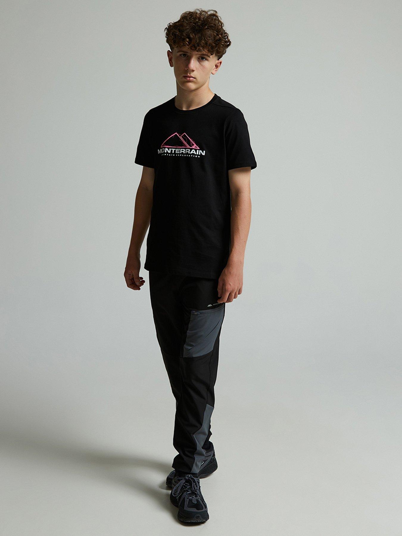 Image 3 of 5 of Monterrain Boys Thunder T-Shirt - Black