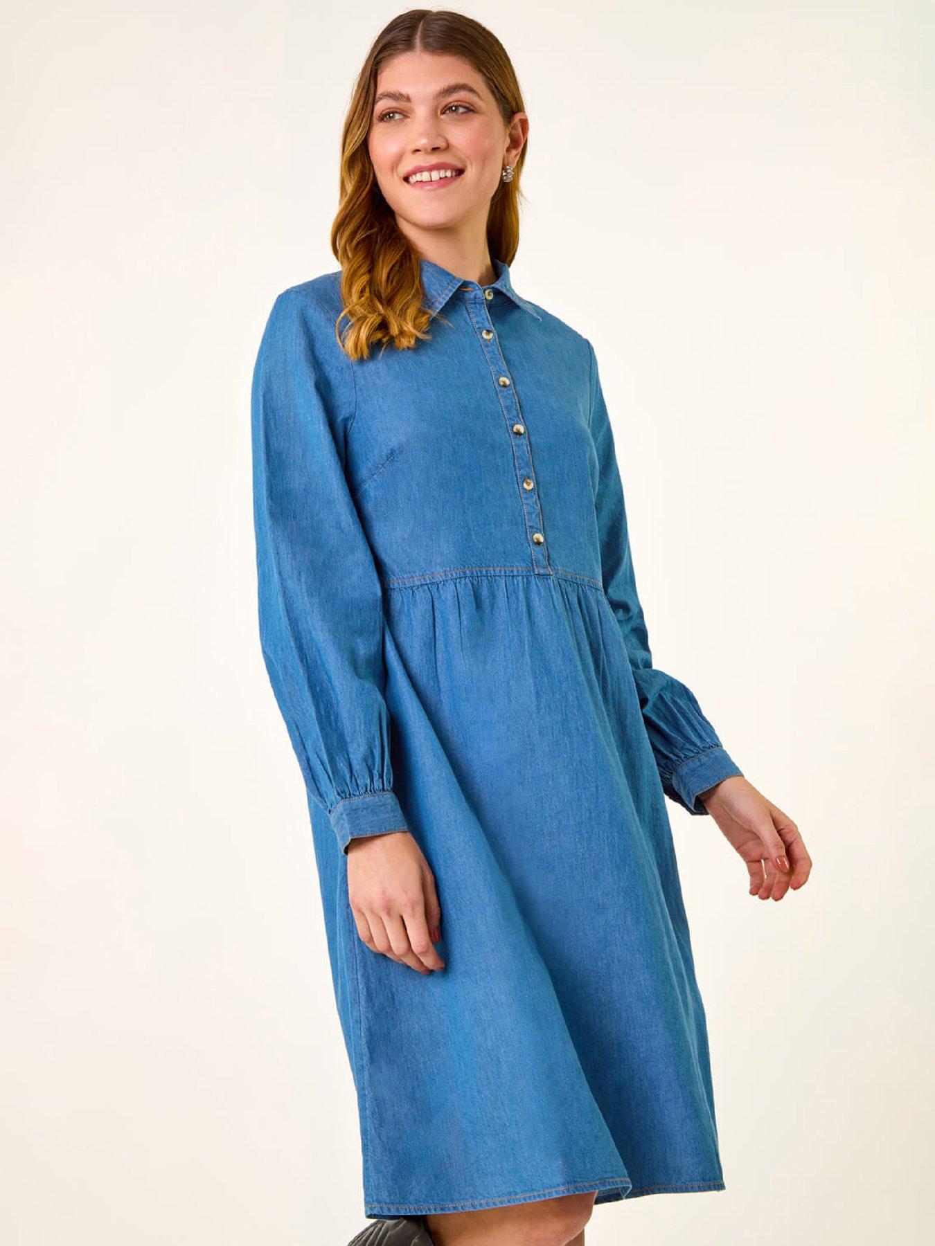 roman-denim-button-through-pocket-dress-denimback