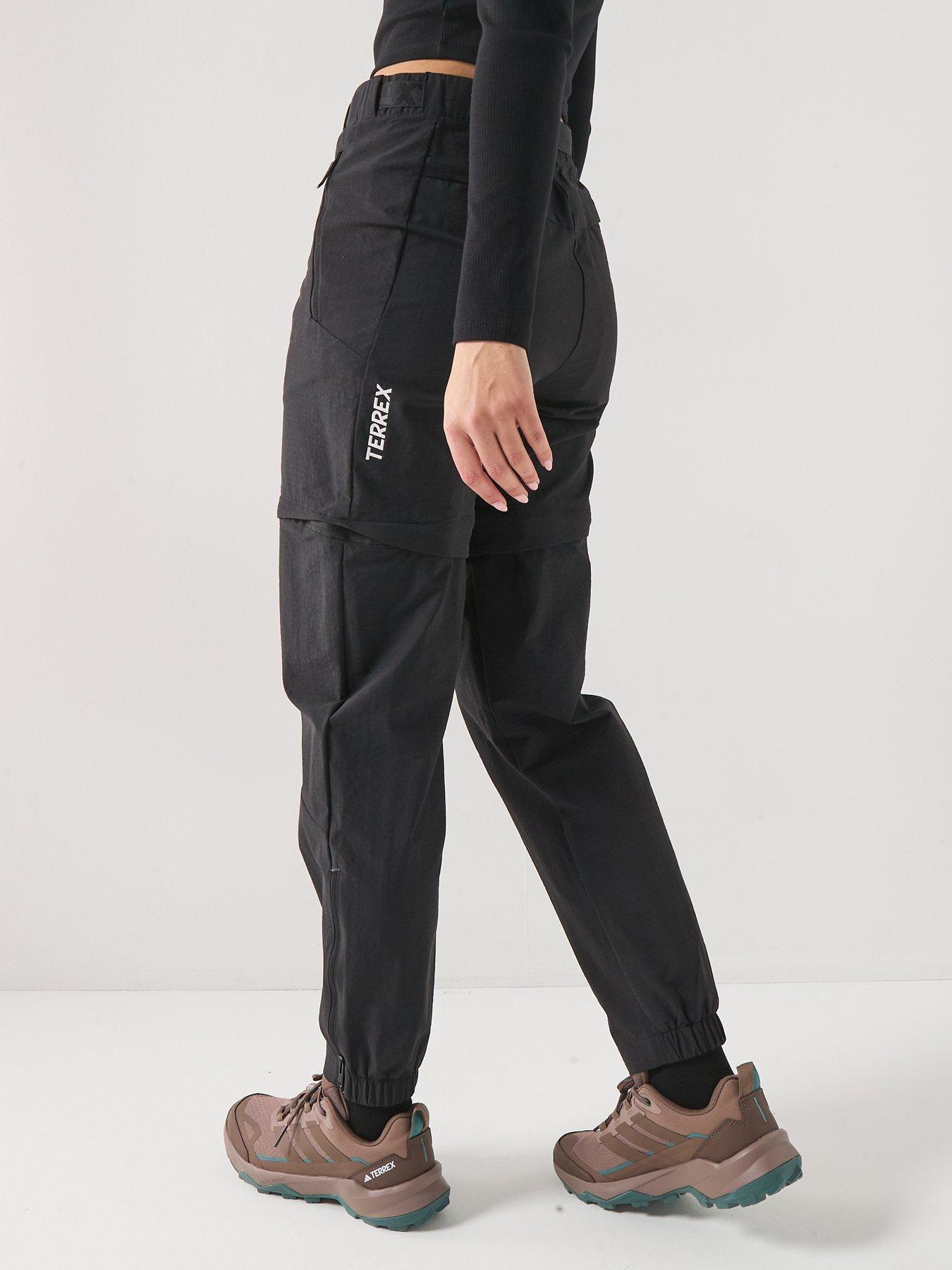 Image 2 of 7 of adidas Terrex Womens Xpr Zip Off Walking Trousers - Black