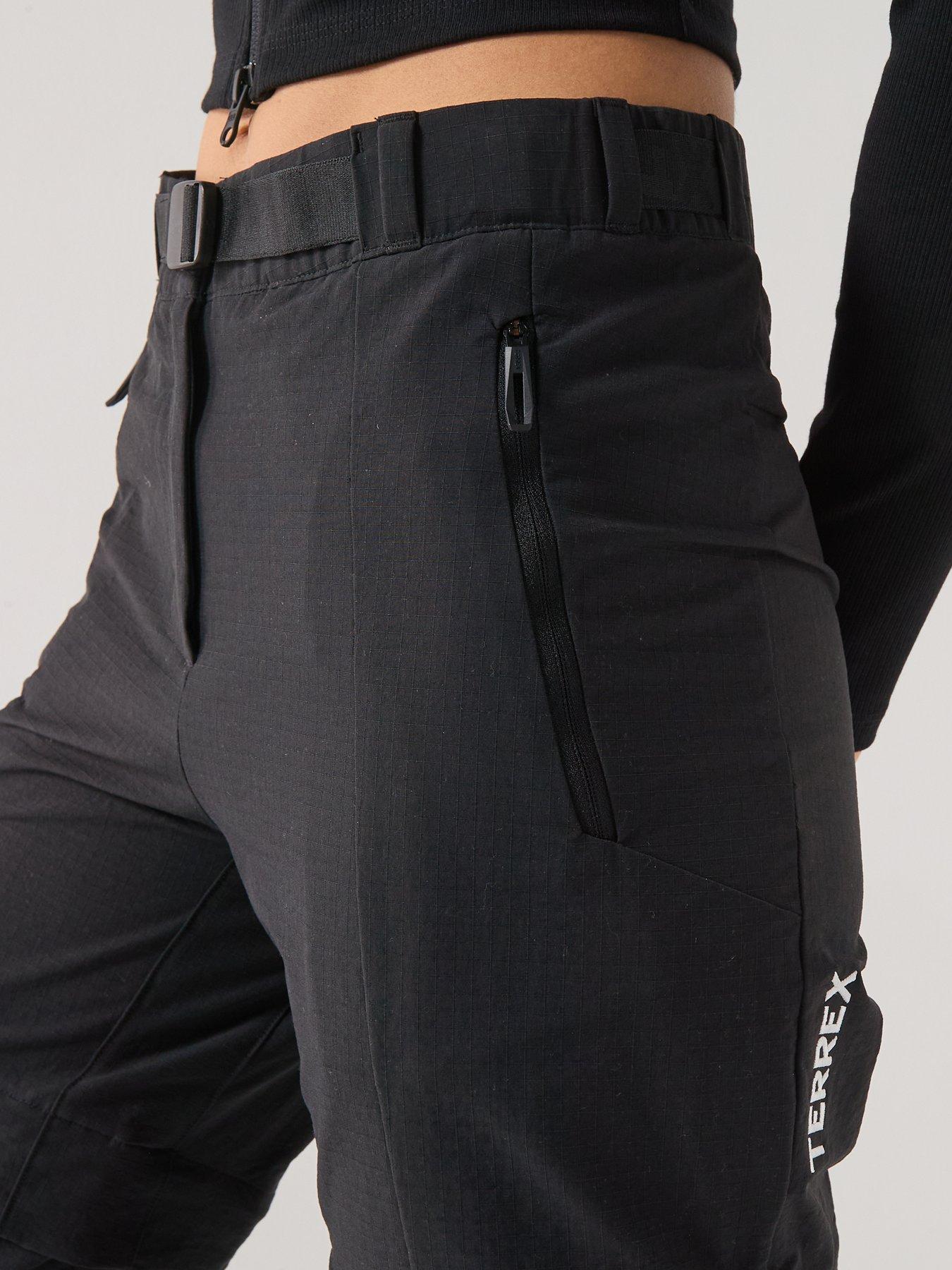 Image 5 of 7 of adidas Terrex Womens Xpr Zip Off Walking Trousers - Black