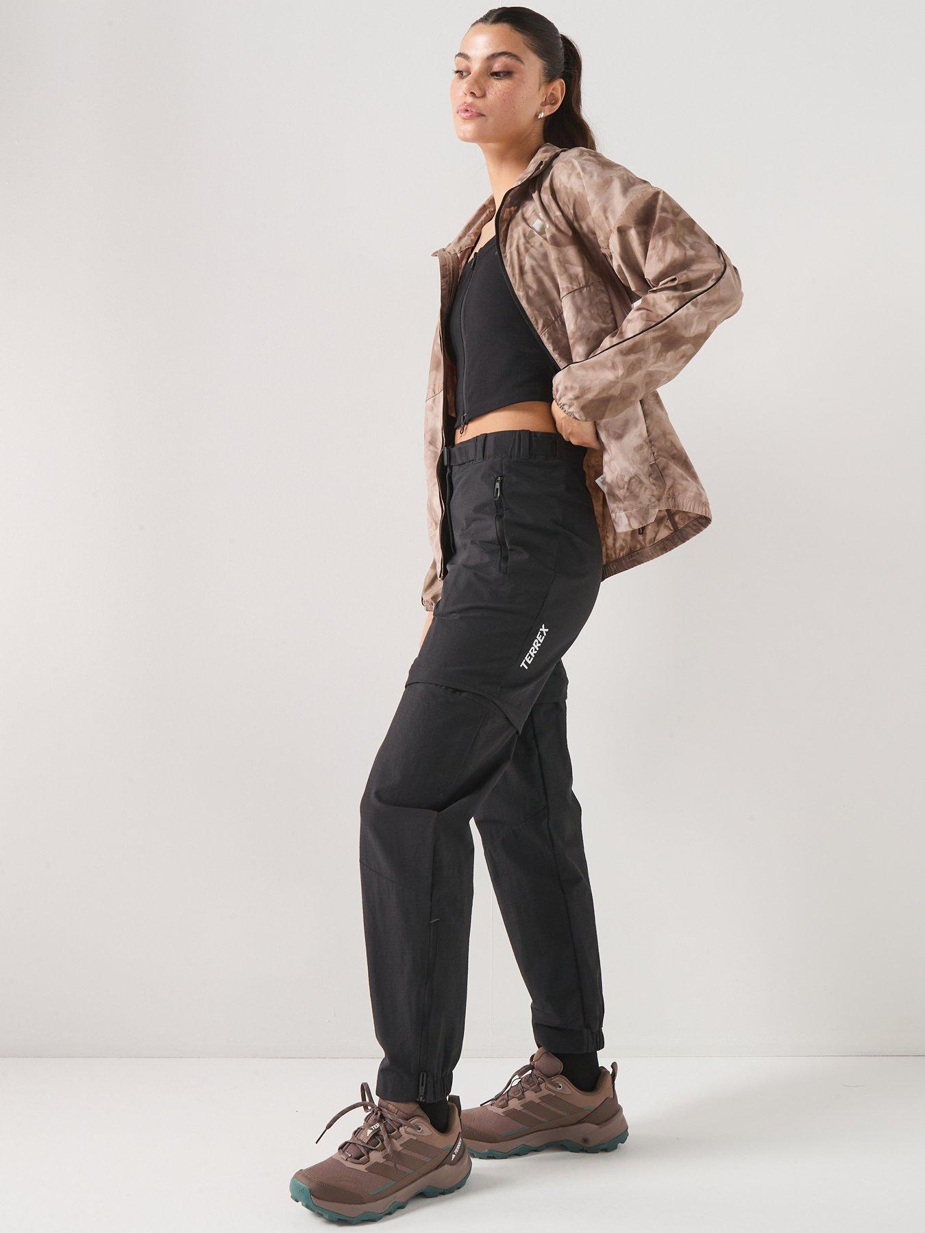 Image 6 of 7 of adidas Terrex Womens Xpr Zip Off Walking Trousers - Black