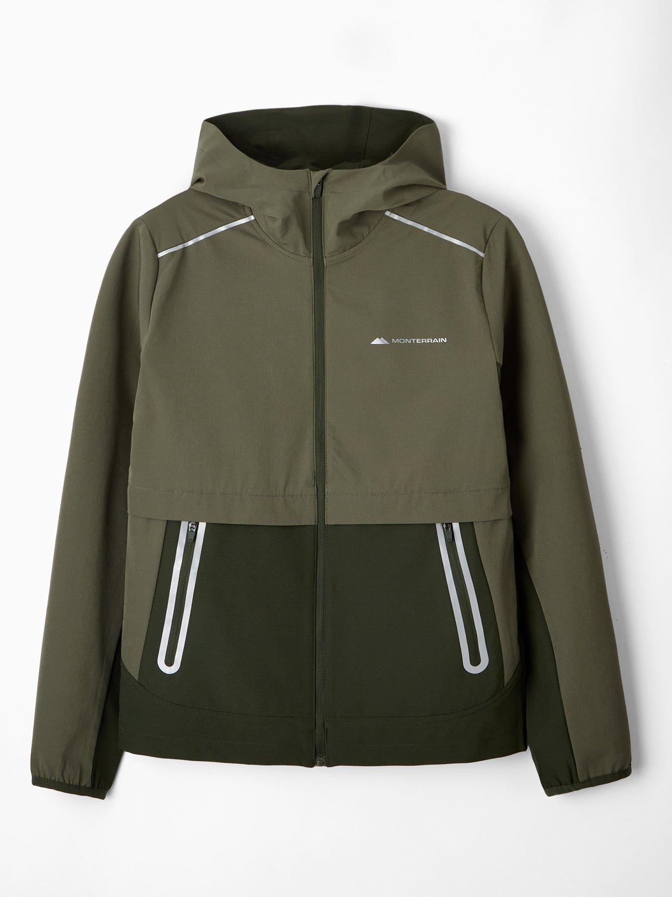 Monterrain Boys Ventax Woven Zt Hood - Green