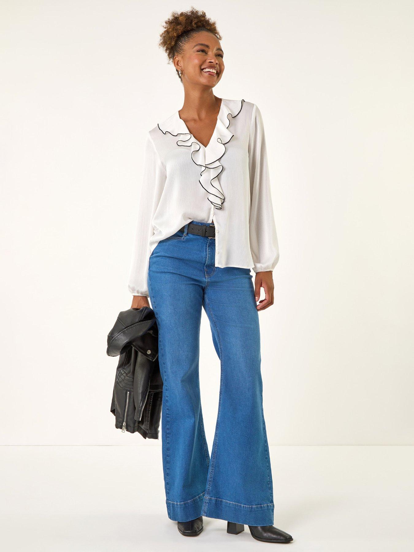 roman-pocket-stretch-flare-jeans-denimback
