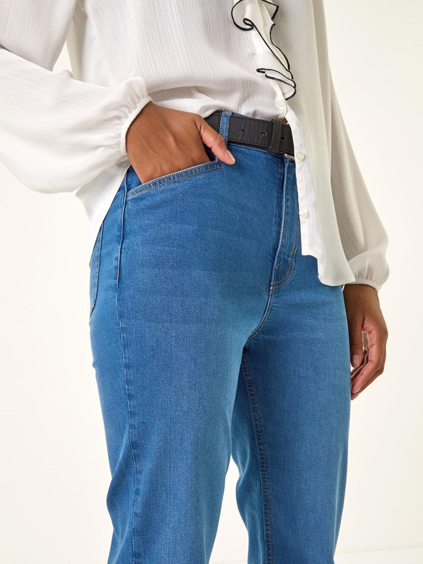 roman-pocket-stretch-flare-jeans-denimdetail