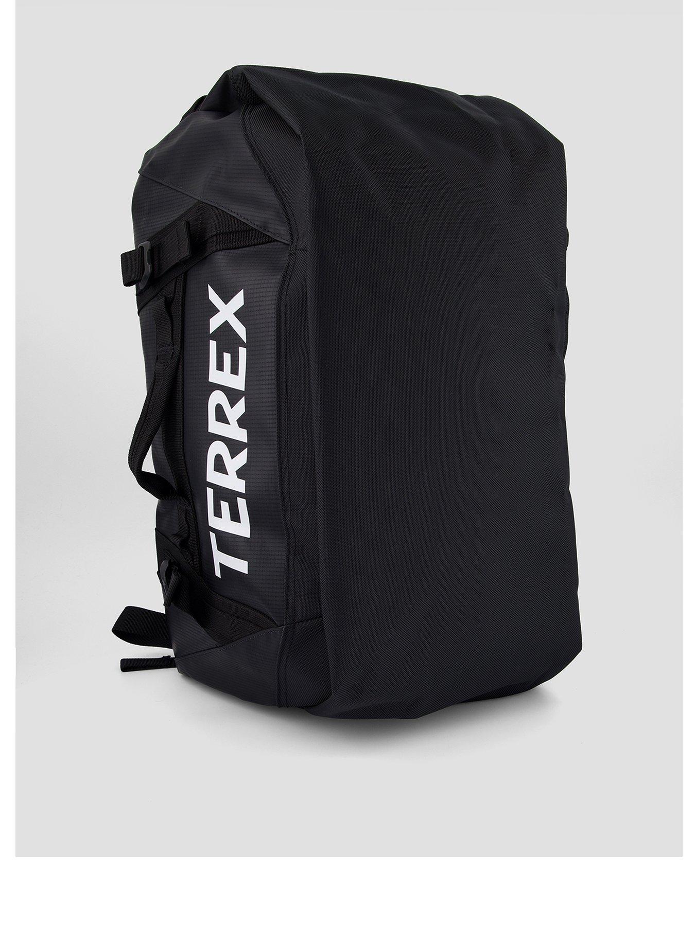 adidas-terrex-unisex-xpr-50l-hiking-dufflebag-blackfront