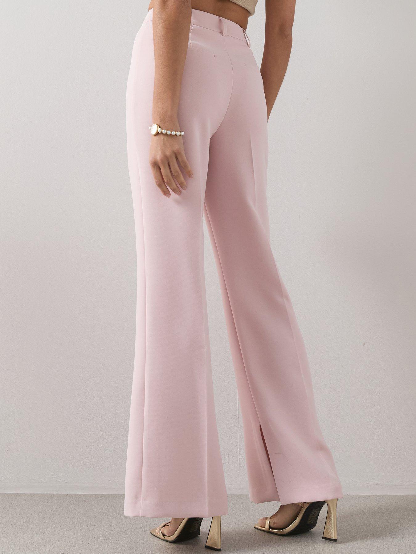 the-very-collection-vented-split-straight-leg-trouser-pinkstillFront