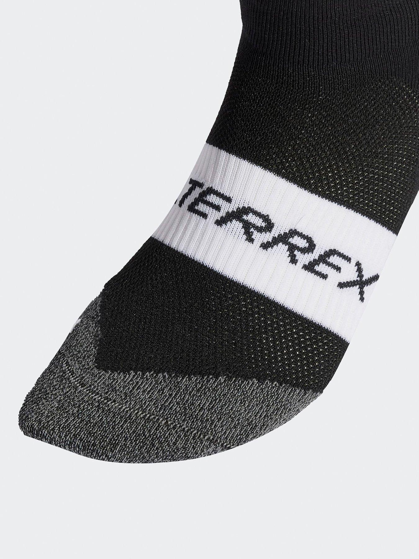 adidas-terrex-unisex-trail-running-quarter-socks-blackwhiteoutfit