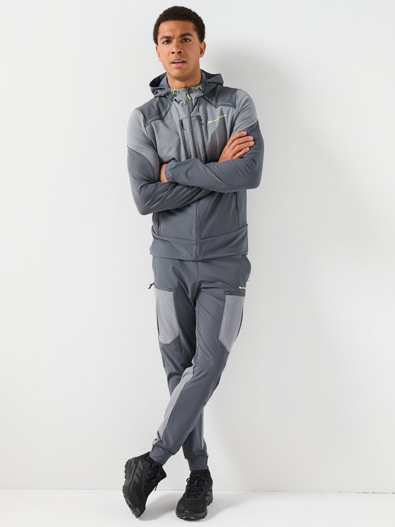 Image 3 of 6 of Monterrain Mens Orbit Woven Running Pant - Grey