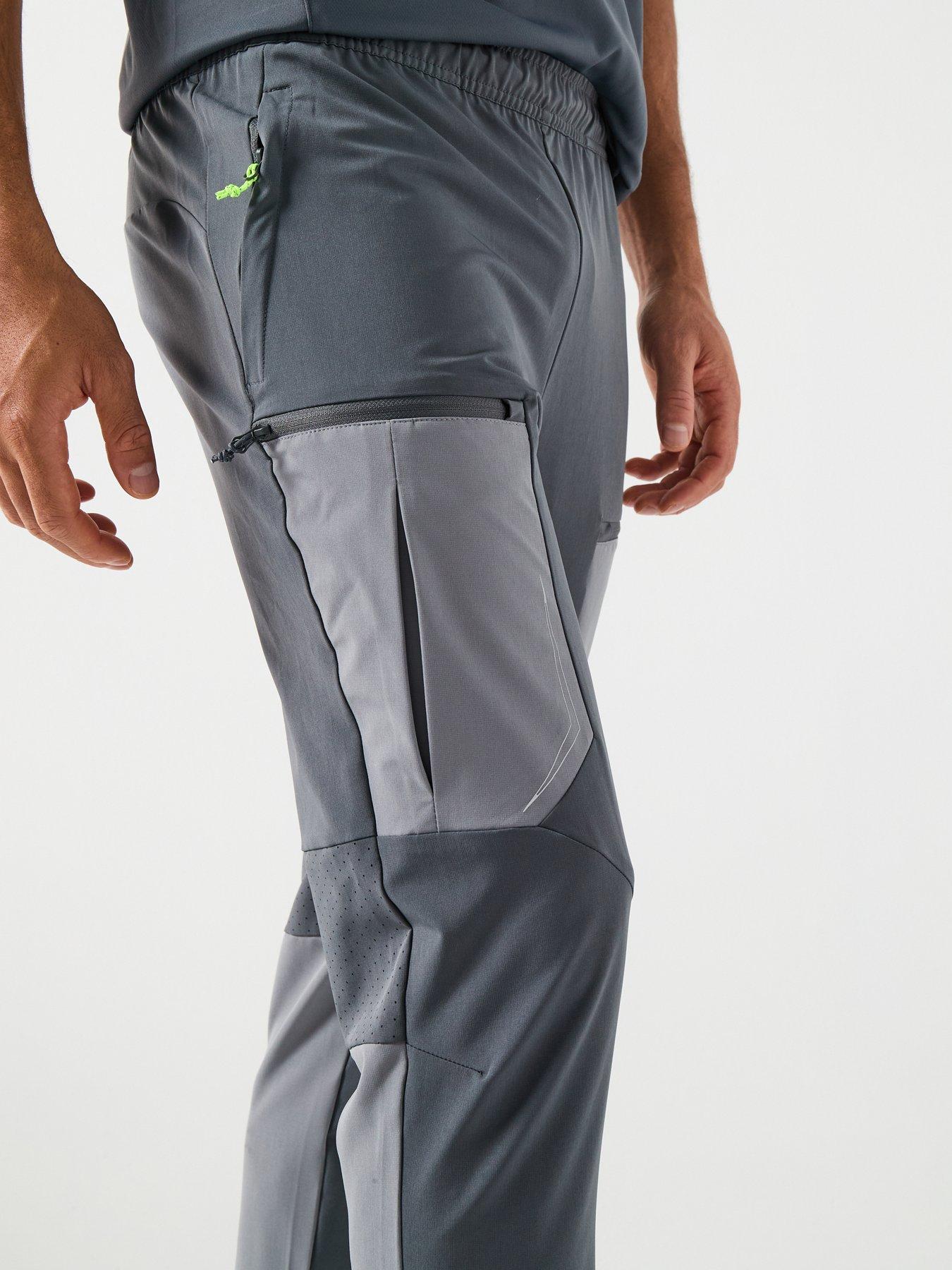 Image 4 of 6 of Monterrain Mens Orbit Woven Running Pant - Grey