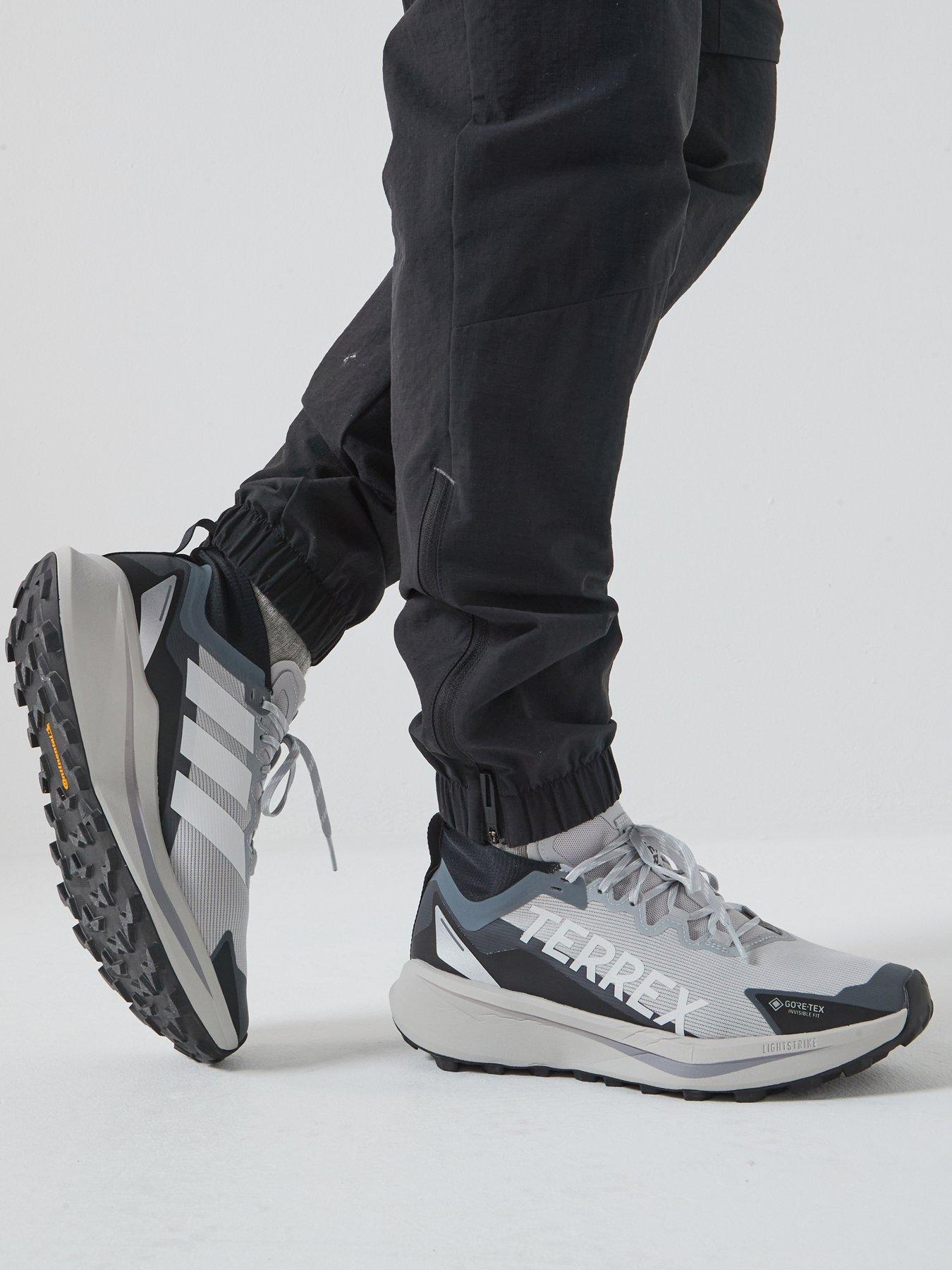adidas Terrex Mens Trail Running Agravic Goretex Trainers - Grey