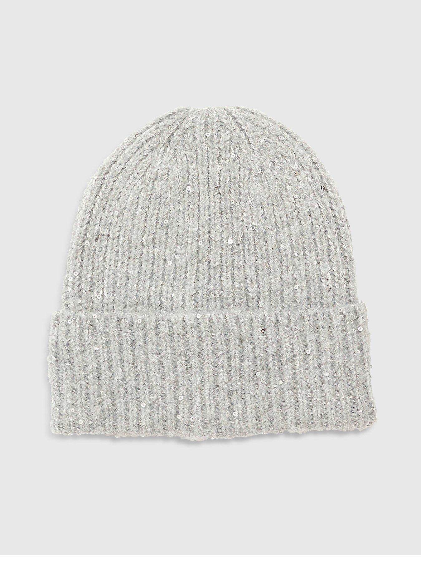 river-island-sequin-beanie-grey