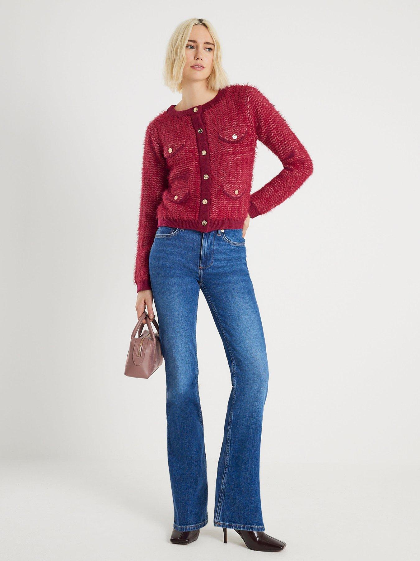 river-island-boucle-cardigan-redback