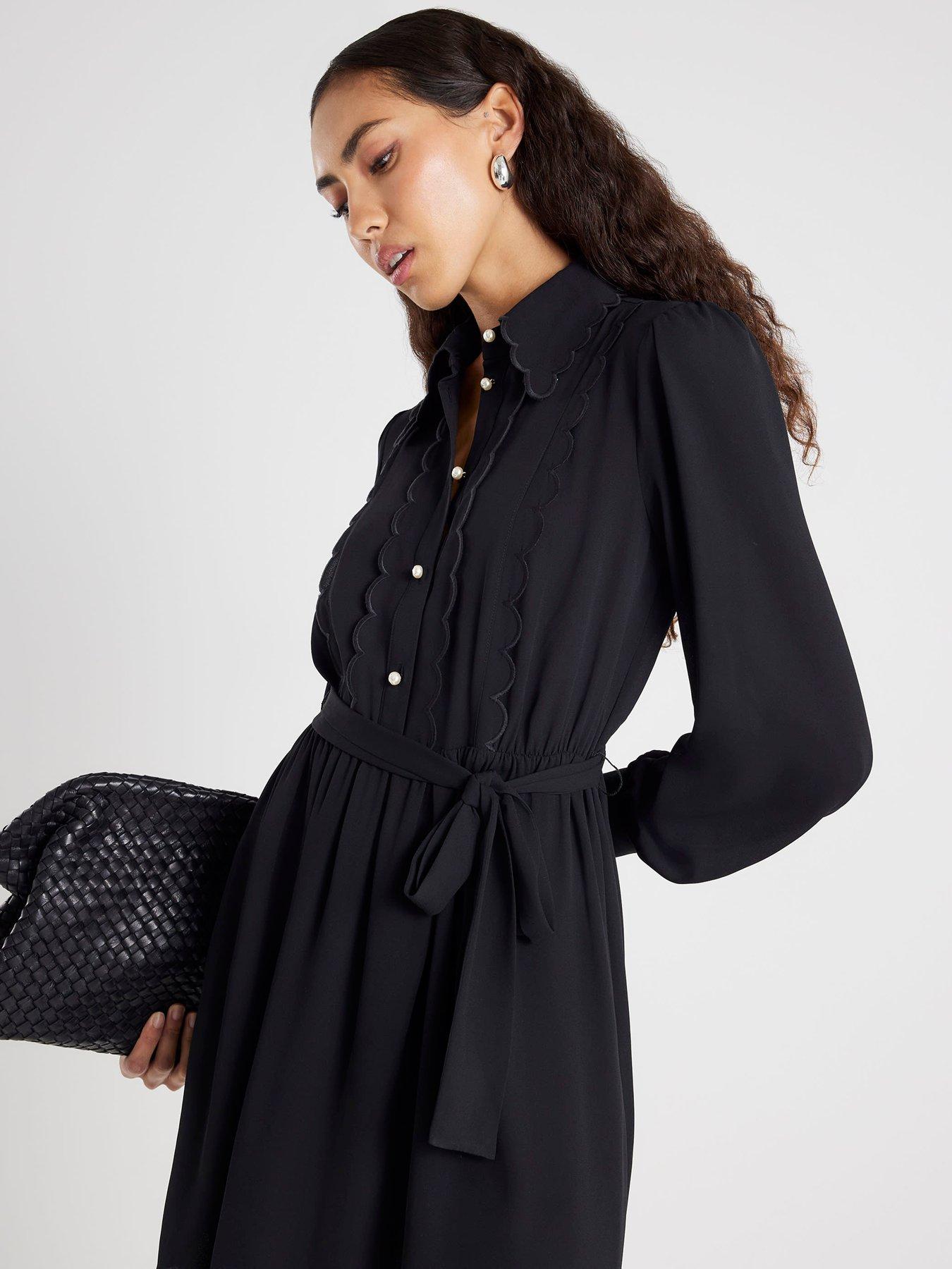 river-island-long-sleeve-scallop-shirt-dress-blackoutfit