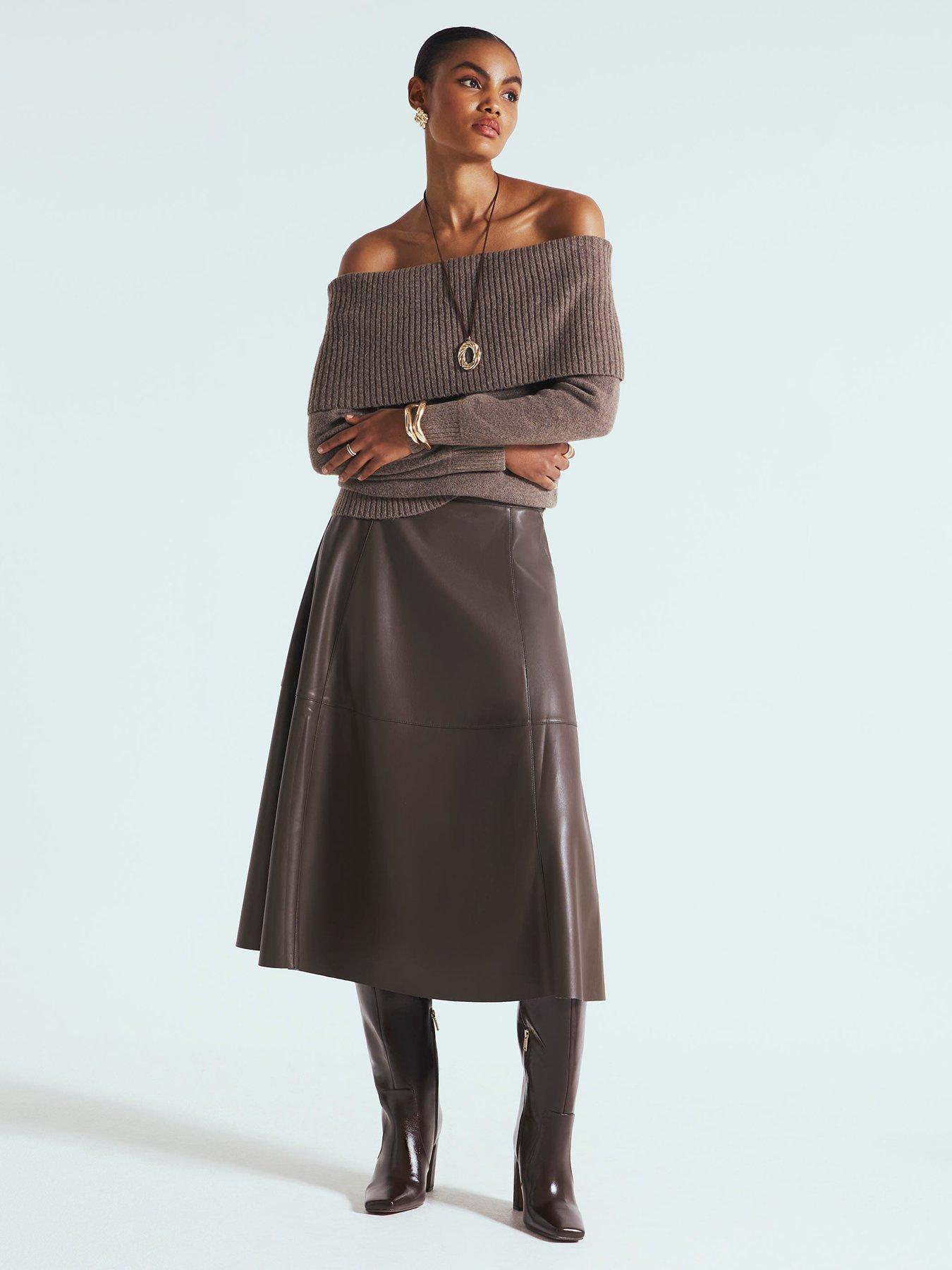 river-island-knitted-bardot-jumper-brown