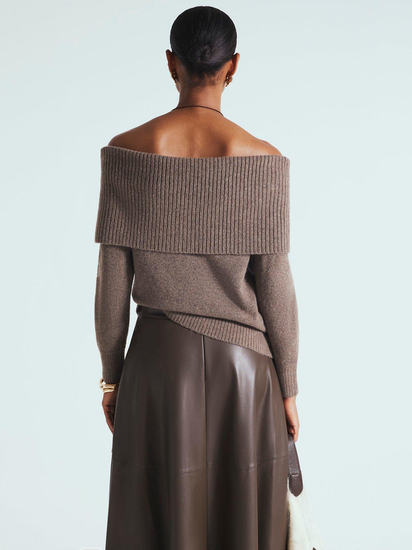 river-island-knitted-bardot-jumper-brownstillFront