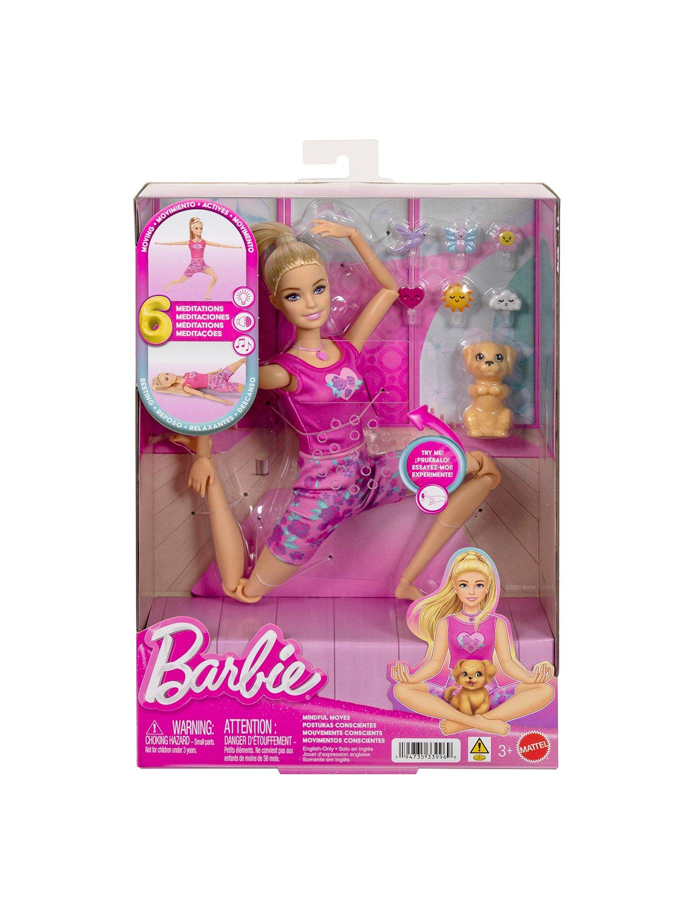 Image 7 of 7 of Barbie Mindful Moves Fashion Doll in Yoga Clothes with Audio, Lights and Music