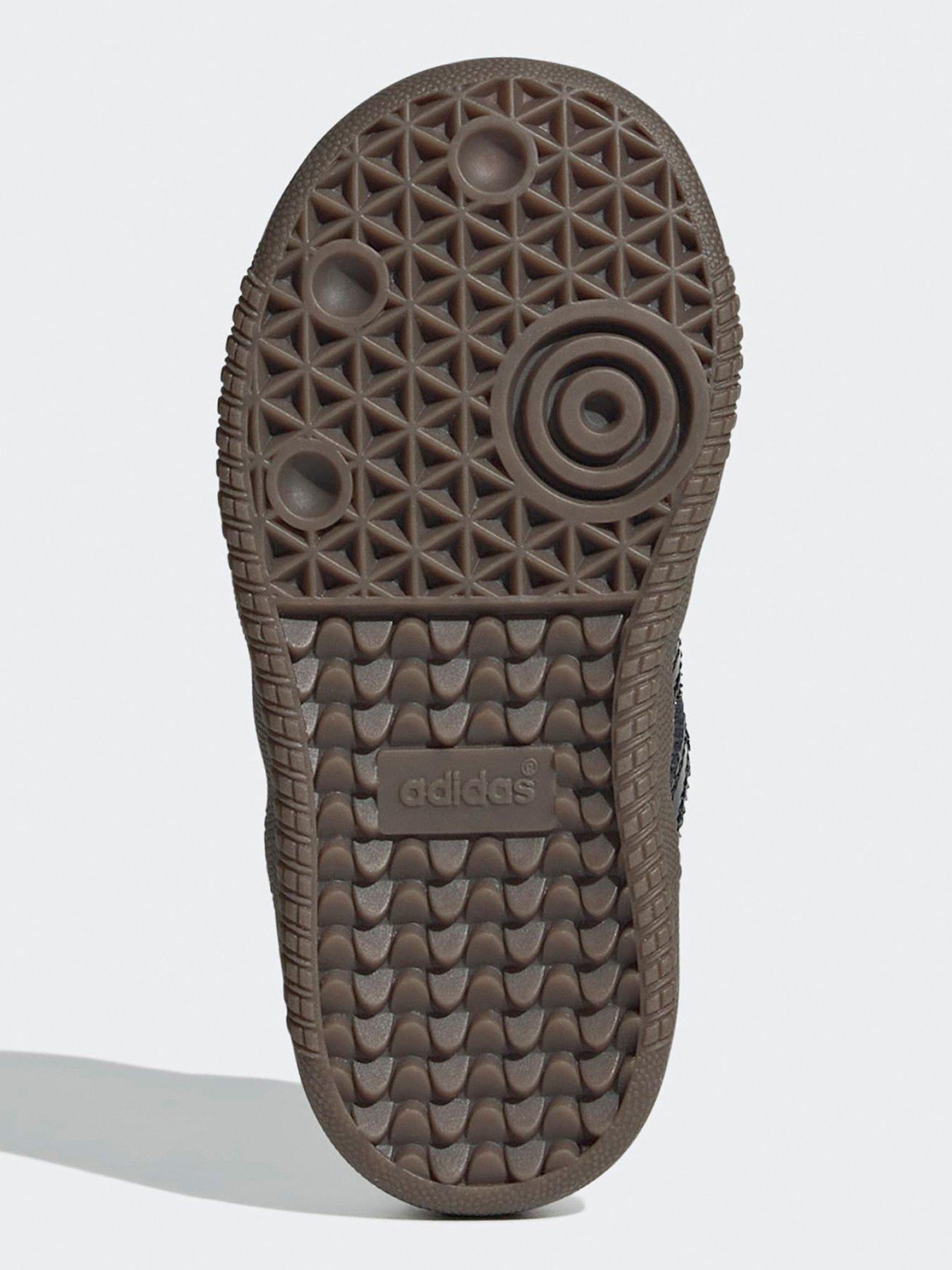 Image 5 of 7 of adidas Originals Infants Samba Og Elastic Trainers - White