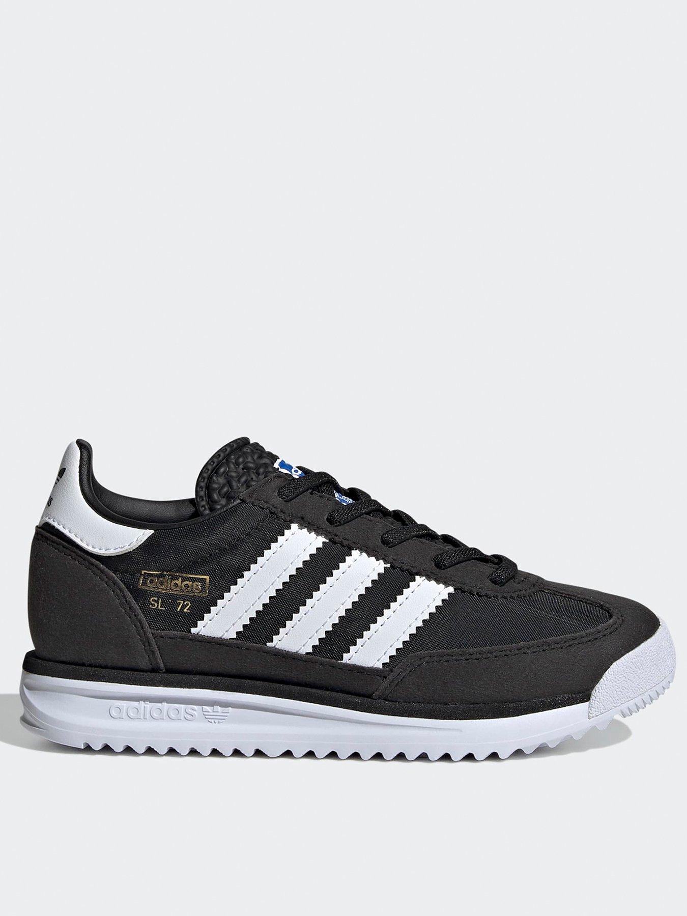 adidas Originals Kids Sl 72 Rs Elastic Trainers - Black