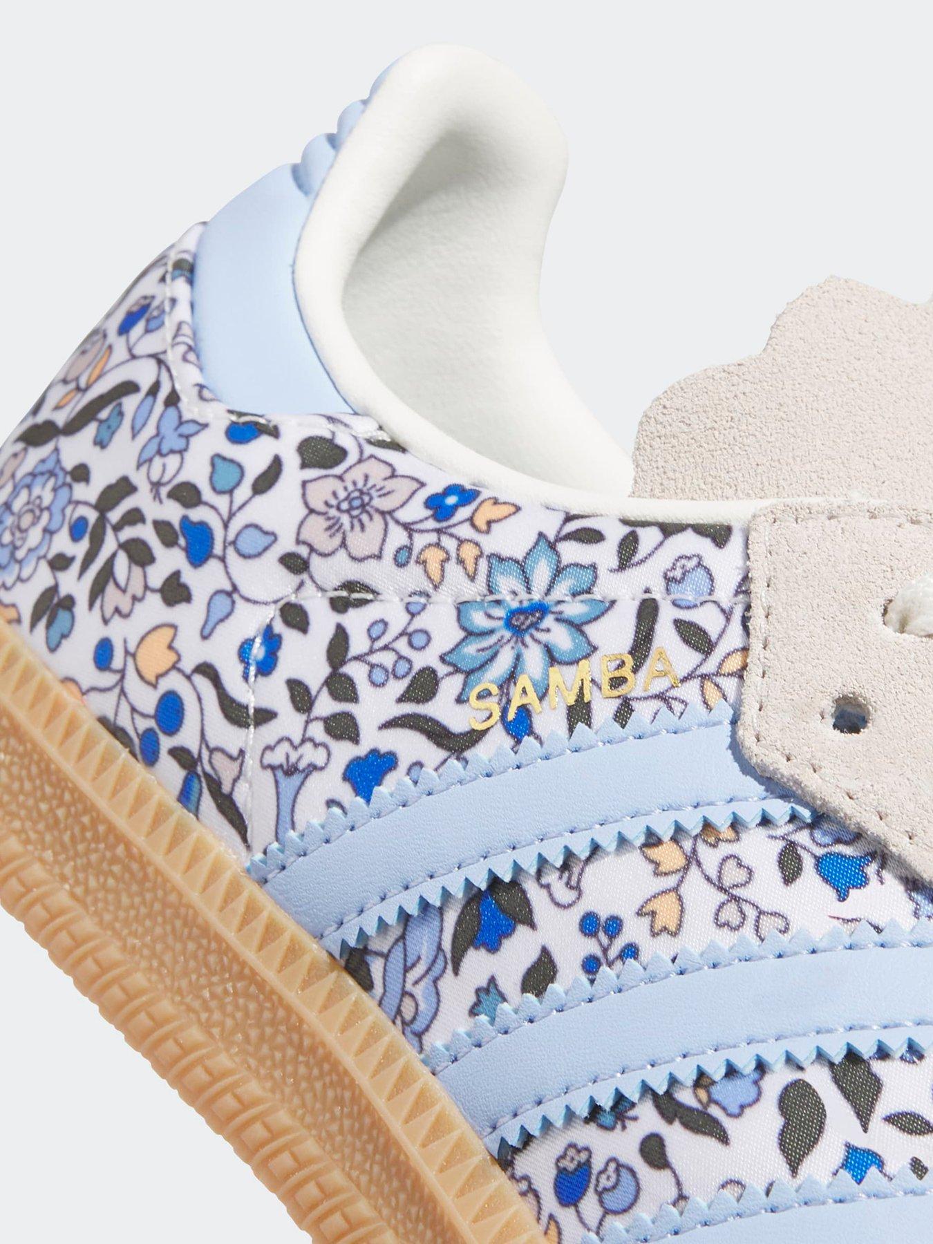 adidas gazelle silver green womens Adidas Campus 00s Light Blue Floral