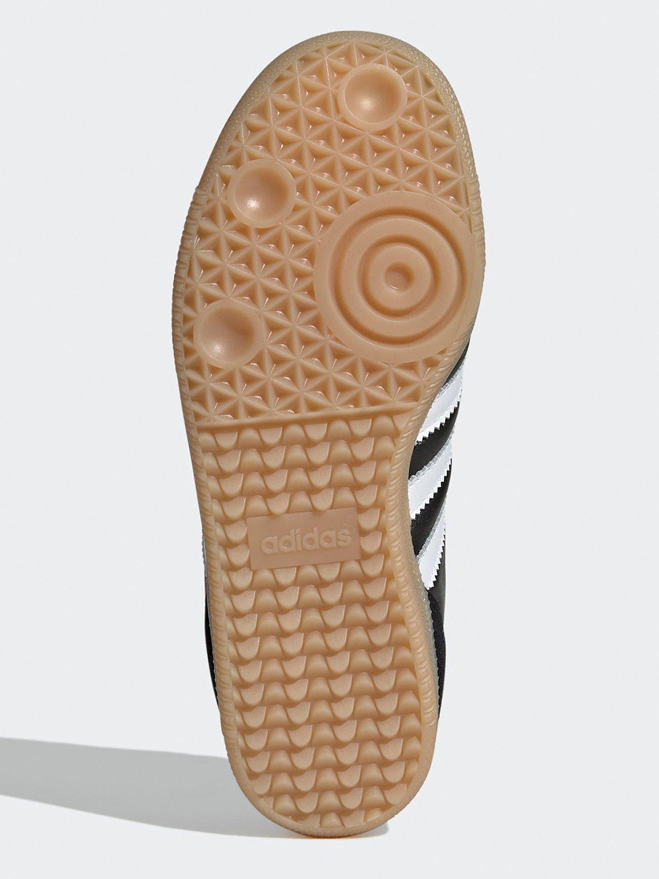 adidas-originals-junior-samba-jp-trainers-blackwhitedetail