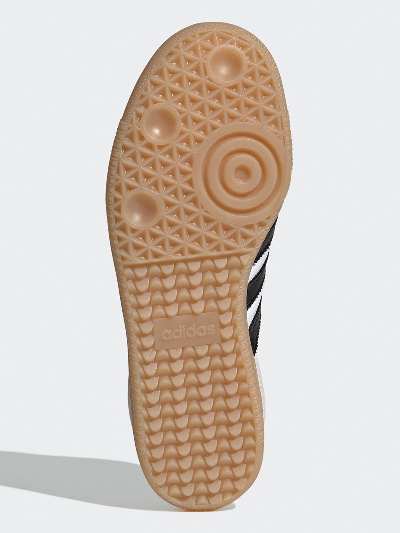 adidas-originals-junior-samba-jp-trainers-whiteblackdetail
