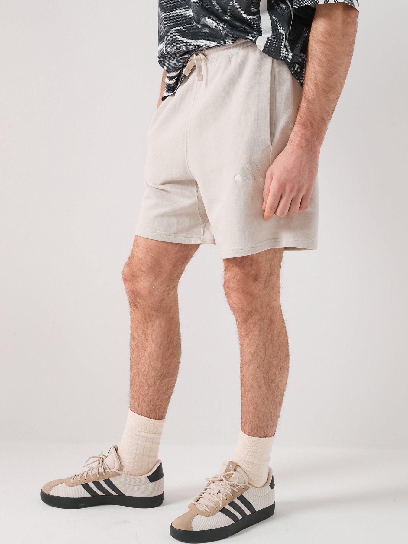 adidas Originals Mens All Szn Terry Shorts - Beige