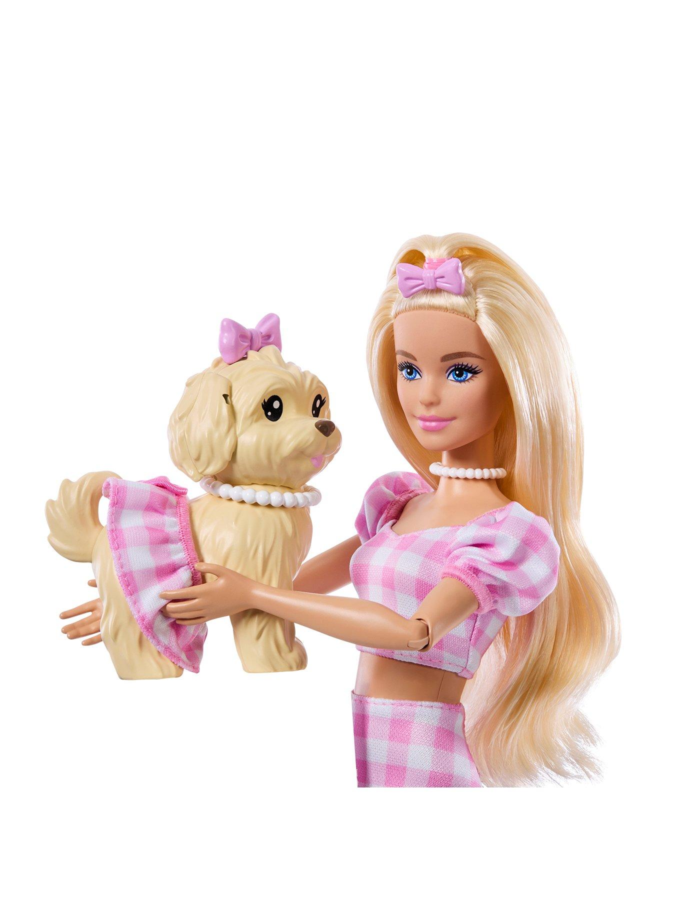 barbie-twinning-looks-fashion-doll-with-pet-dog-blondedetail