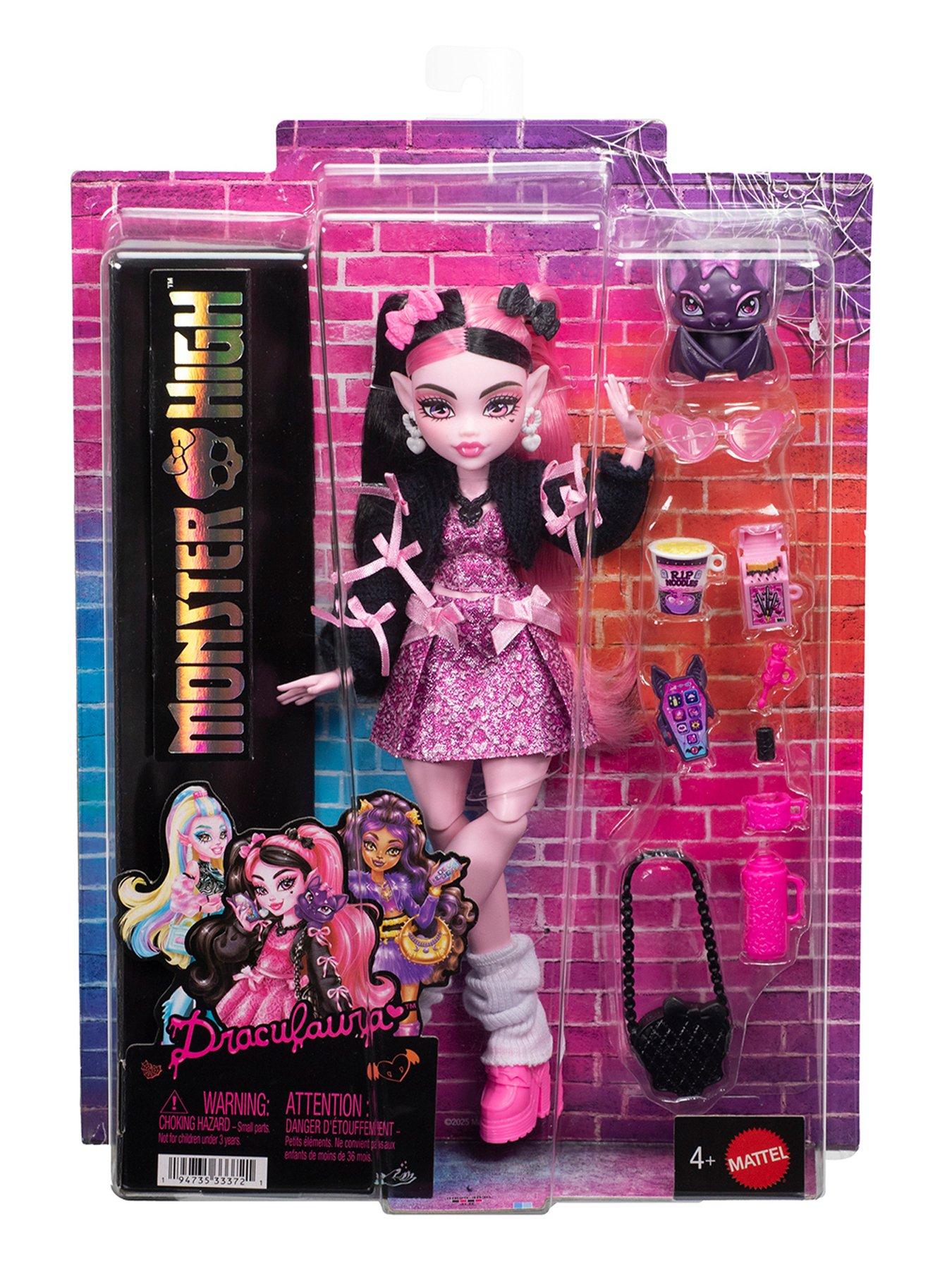 draculaura birthday dress Monster High Scary Sweet Birthday Draculaura Doll in Party Dress With  Balloon & Gift main image 1