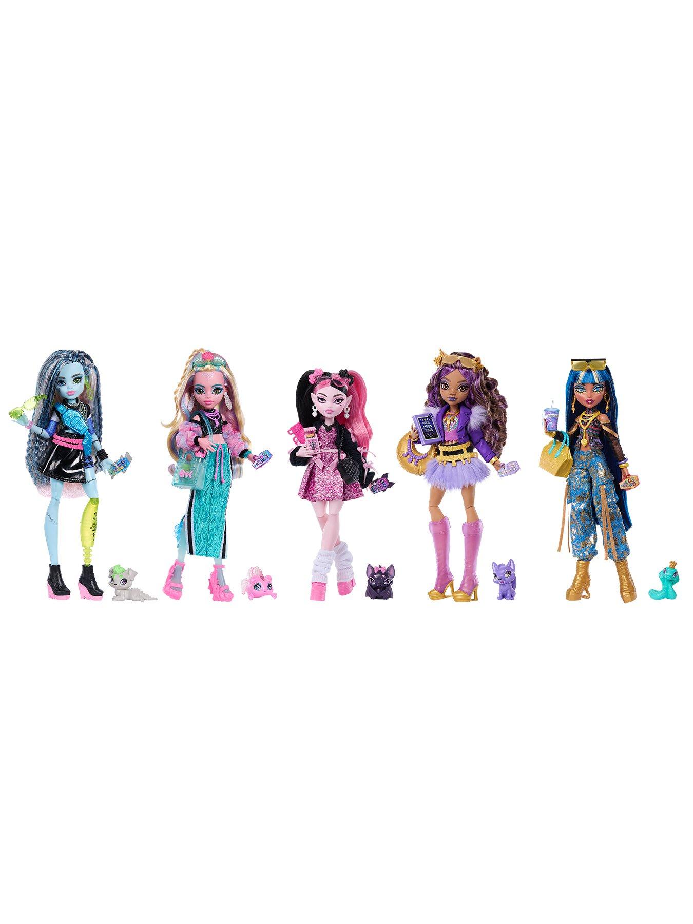 Image 6 of 7 of Monster High Skelita Calaveras Fashion Doll in Ruffled Dress