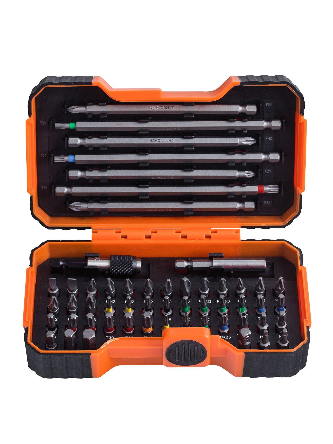 Bahco 59/S54BC Colour-Coded Bit Set, 54 Piece