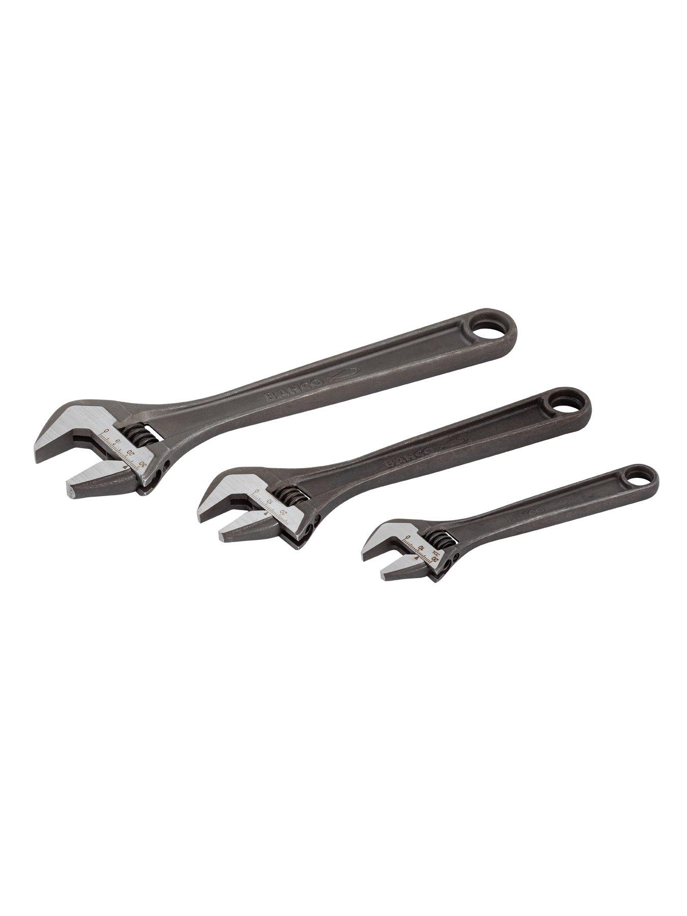 Image 3 of 4 of Bahco Adjustable Wrench Set (8070/71/72), 3 Piece