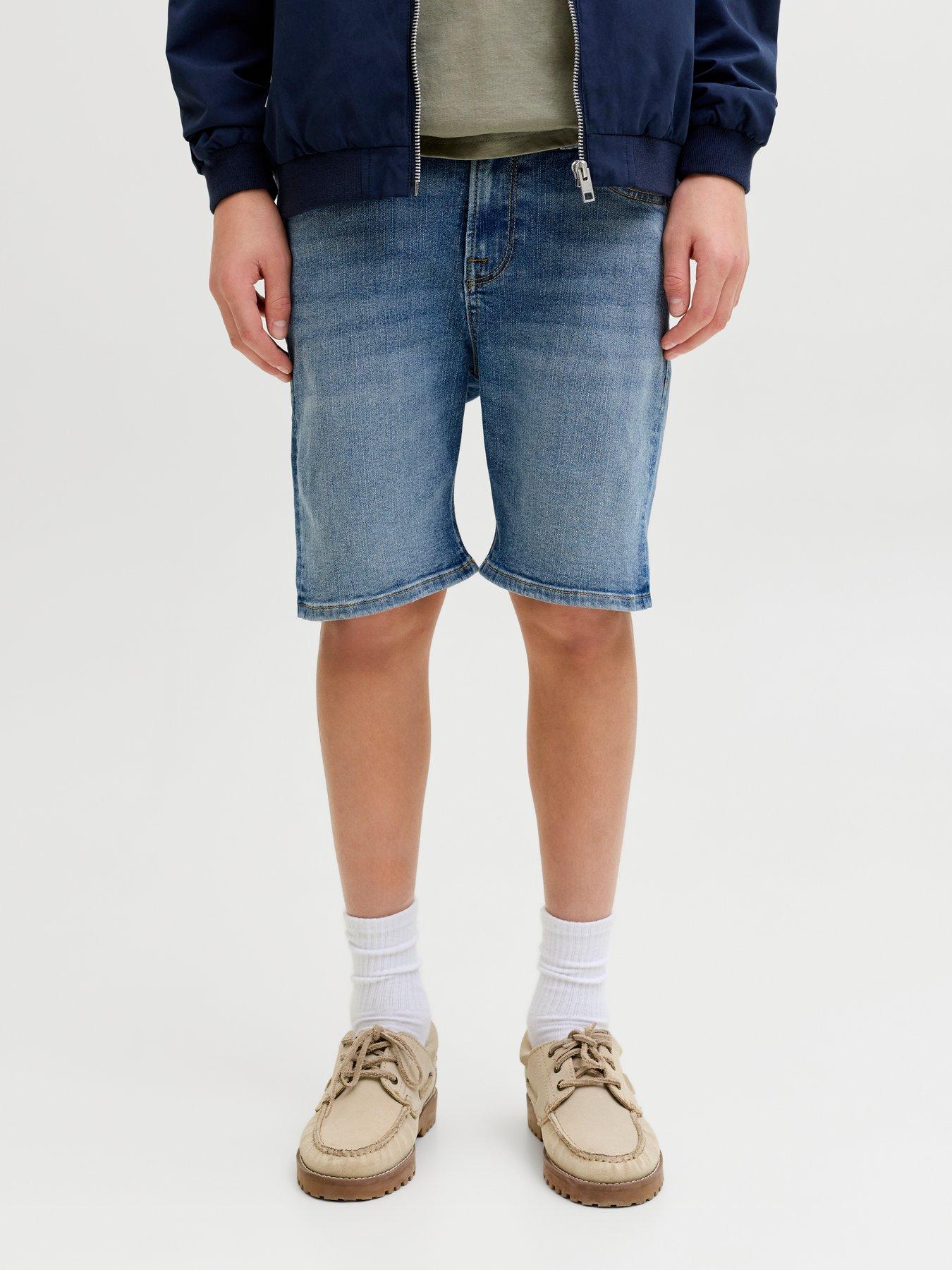 Jack & Jones Junior Boys Rick Denim Shorts - Blue