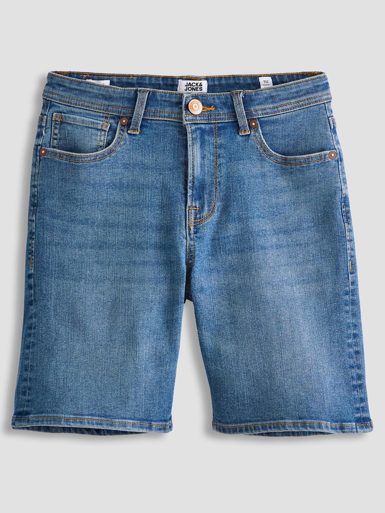 Jack & Jones Junior Boys Rick Denim Shorts - Blue