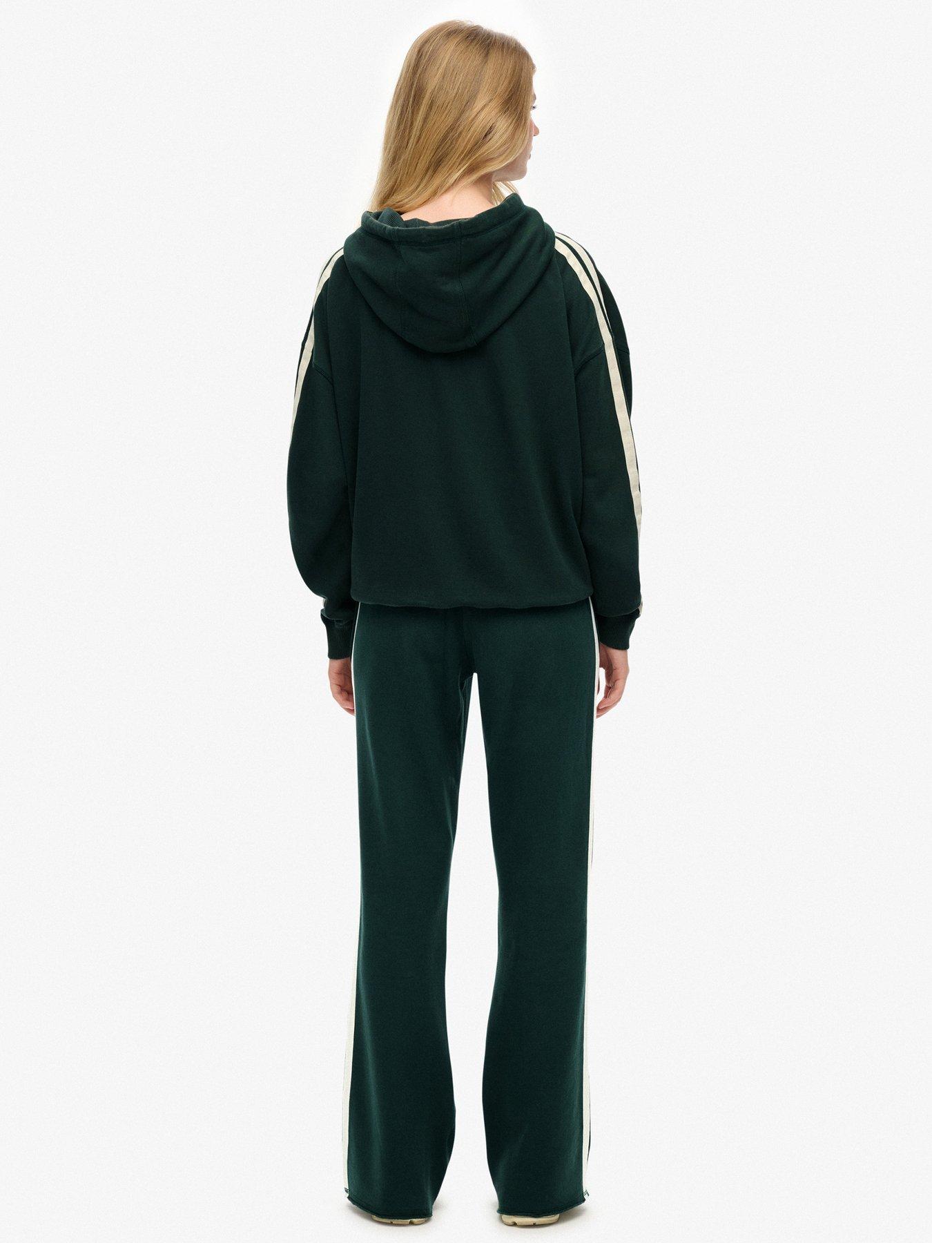 superdry-athletic-stripe-flare-jogger-enamel-greendetail