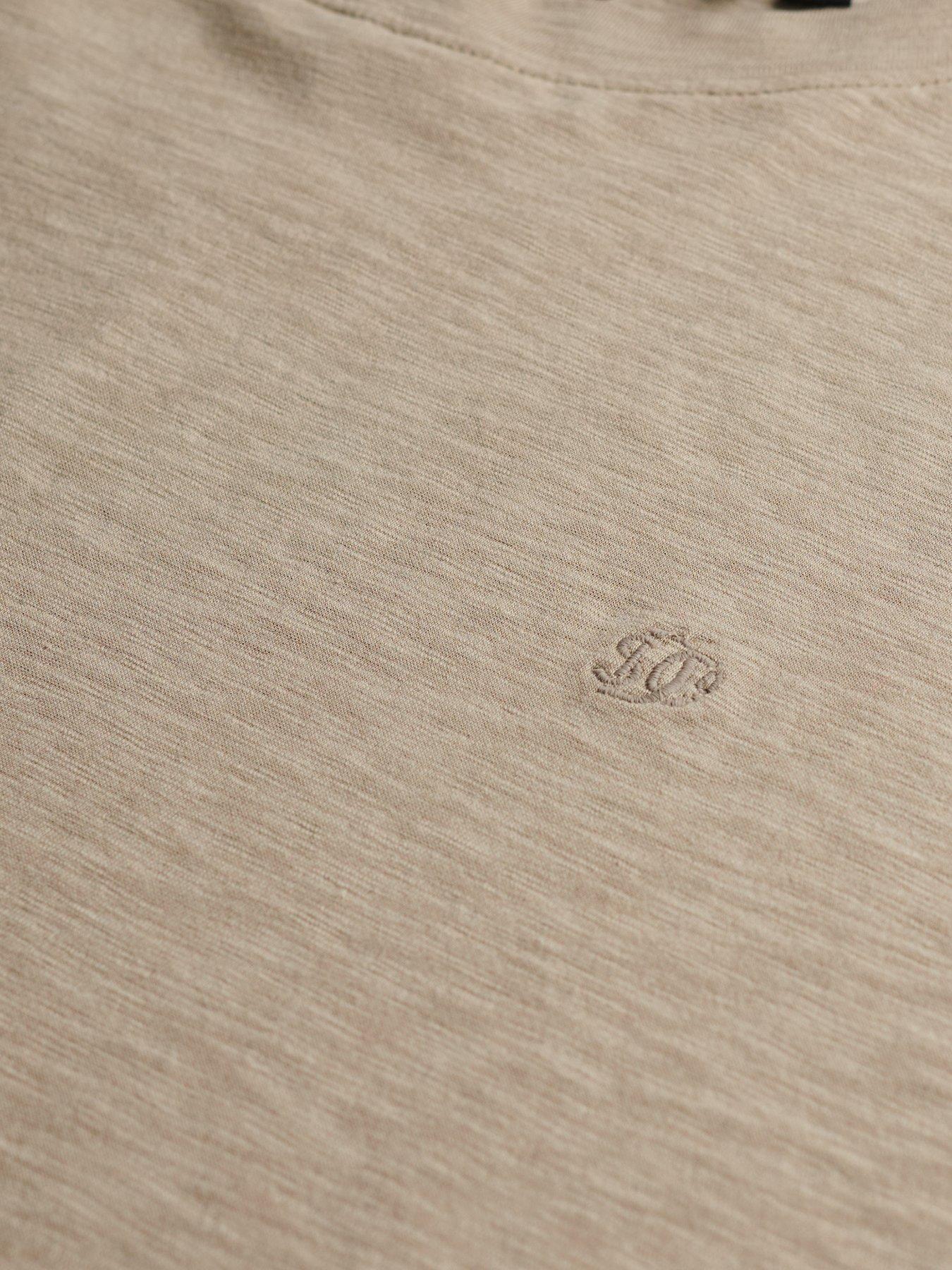 Image 6 of 6 of Superdry Studios Crew Tee - Winter Twig Beige