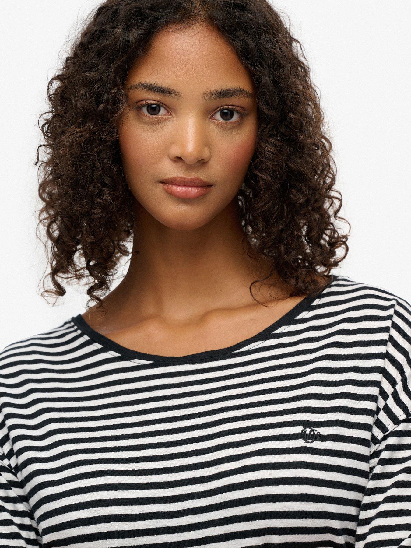 superdry-studios-dropped-shoulder-tee-blackwhite-stripeoutfit