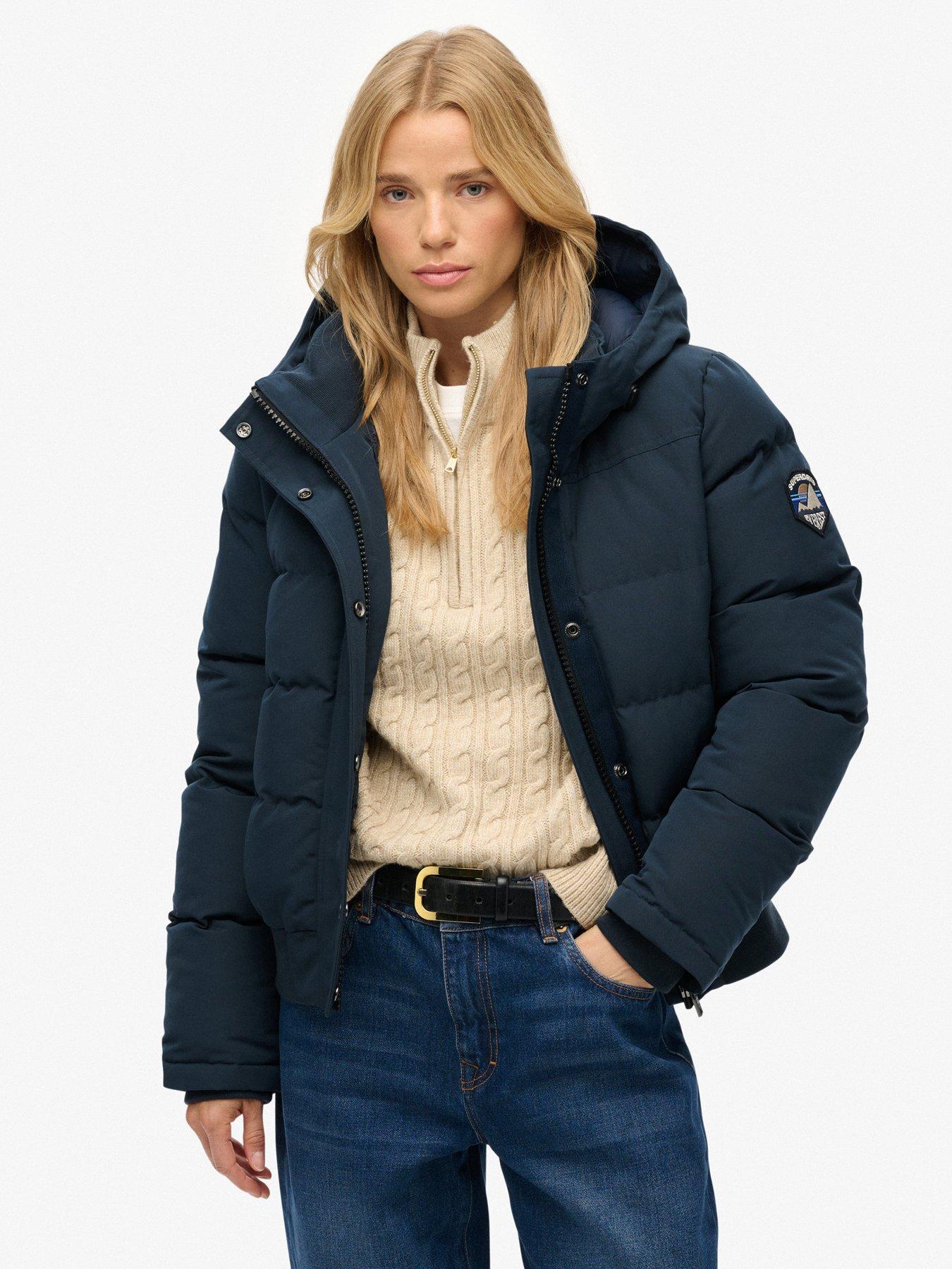 Superdry Everest Bomber Jacket - Blueberry Navy