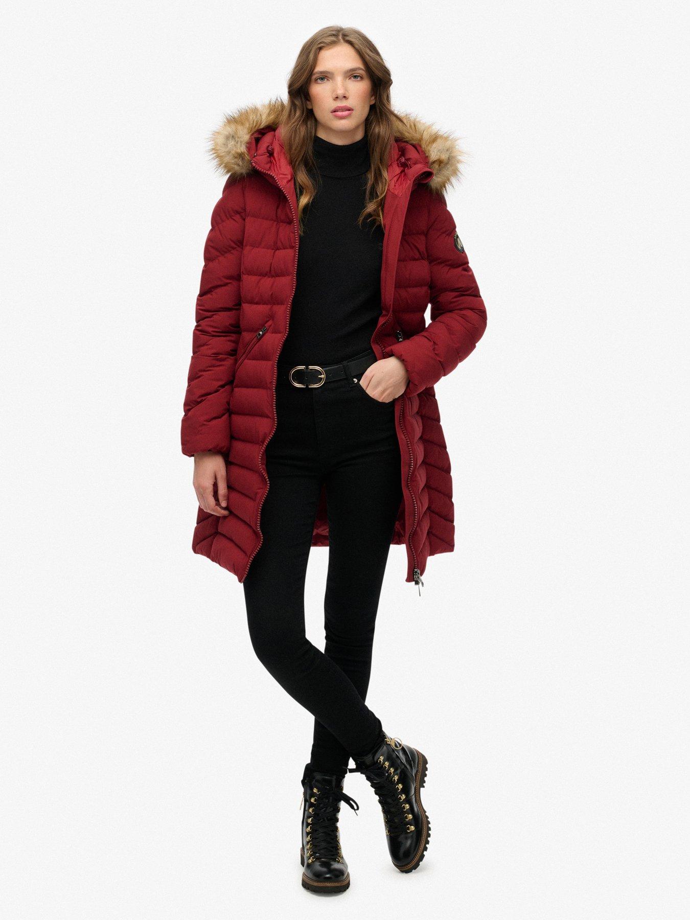 superdry-fuji-faux-fur-hood-mid-length-wine-redback