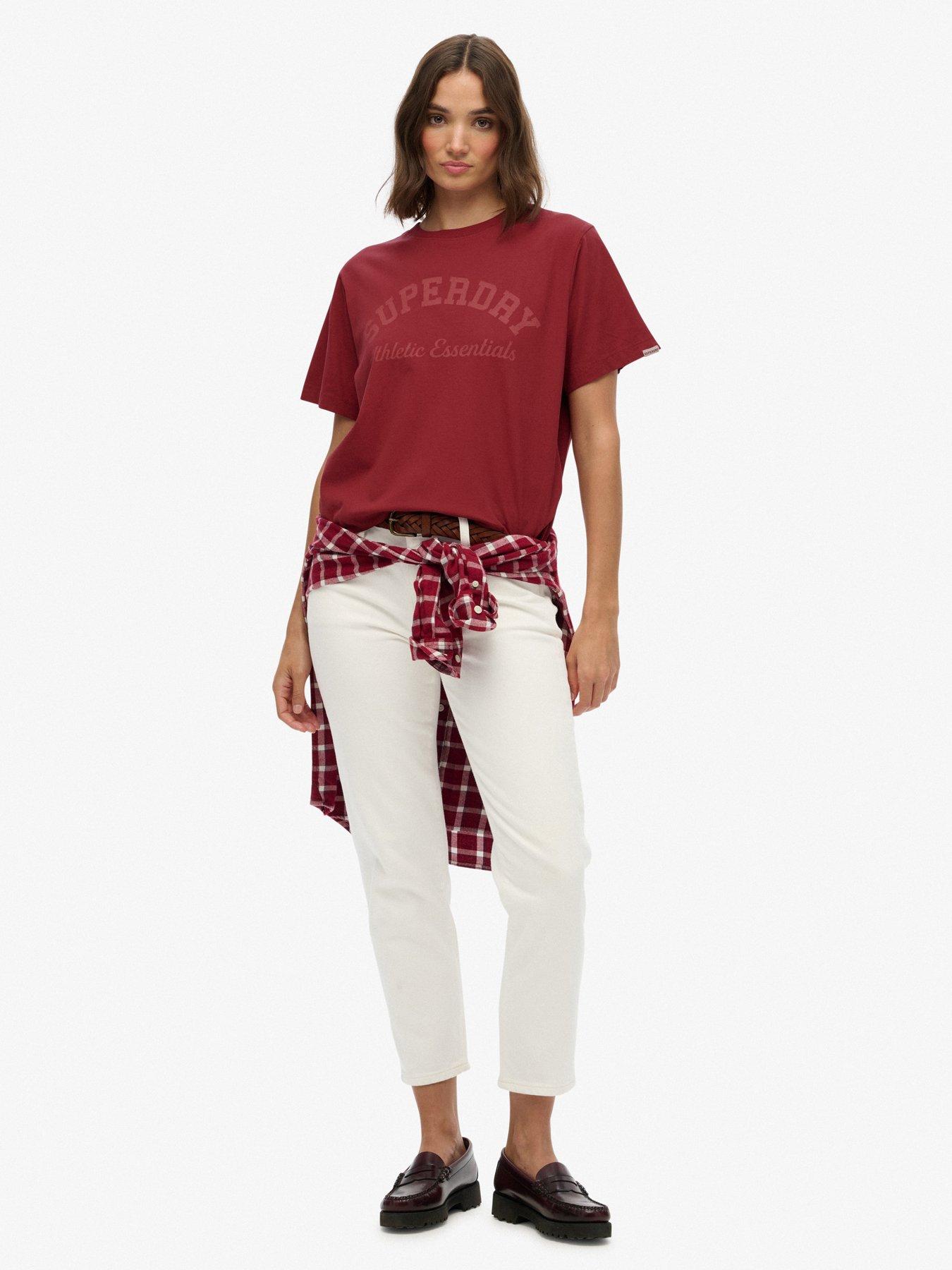 superdry-athletic-essentials-loose-t-shirt-bordeaux-redback