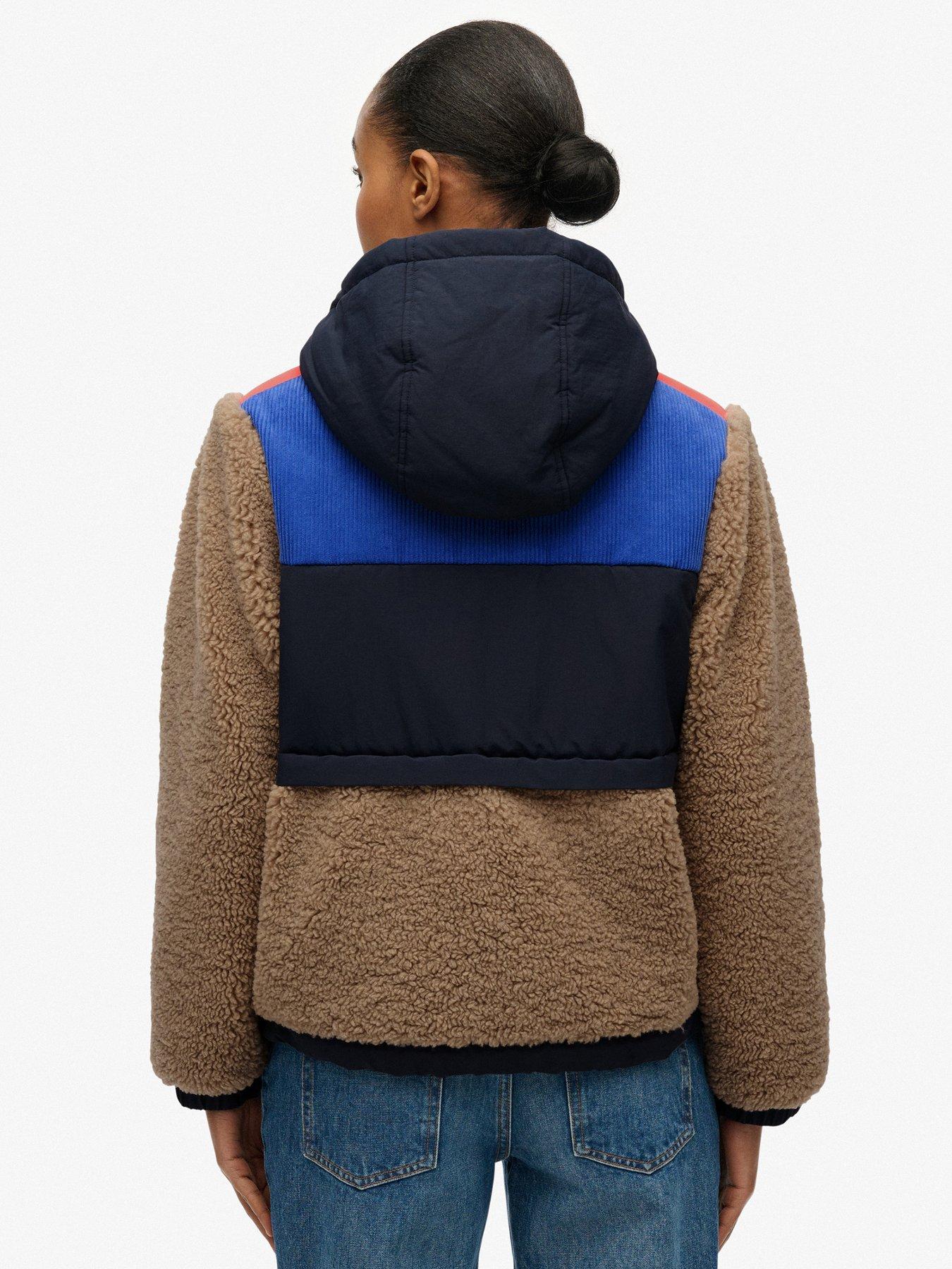 superdry-hooded-fleece-jacket-cobblestone-greystillFront