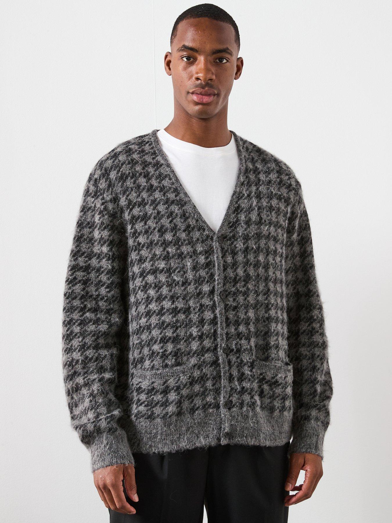allsaints-zain-fluffy-knitted-cardigan-grey
