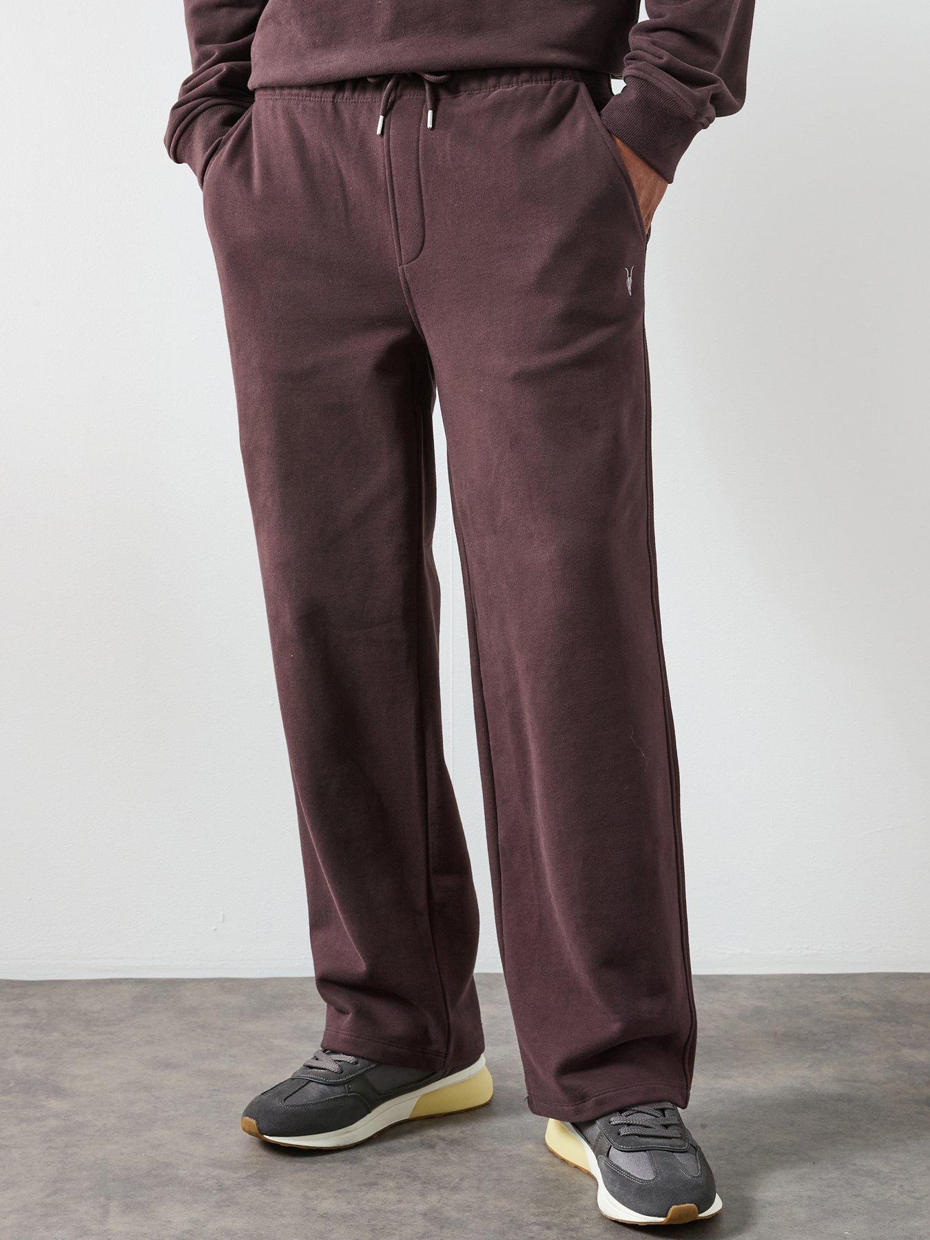 allsaints-asher-joggers-brown