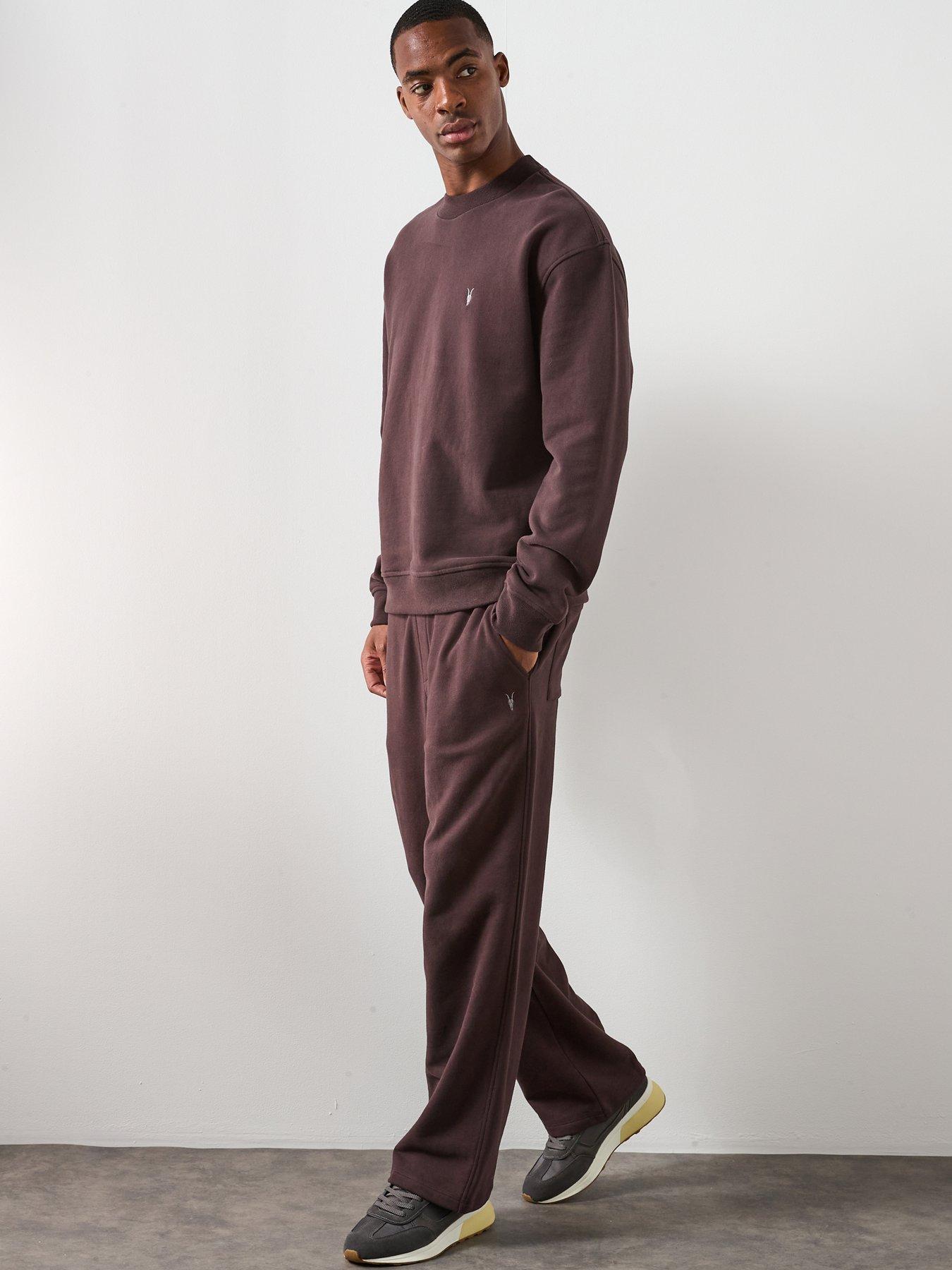 allsaints-asher-joggers-brownoutfit