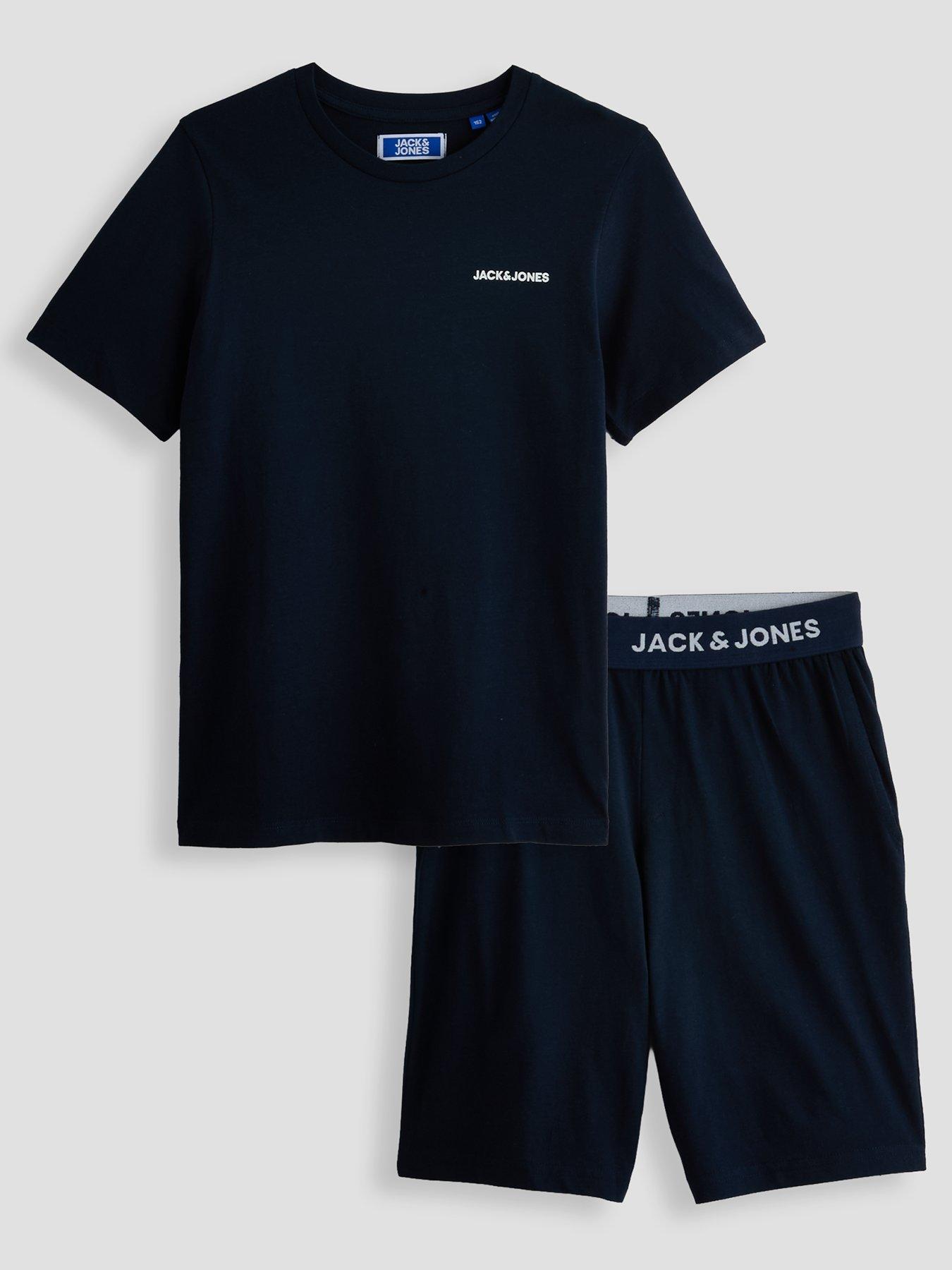 jack-jones-junior-boys-everest-short-sleeve-t-shirt-shorts-pyjamas-navy-blazer