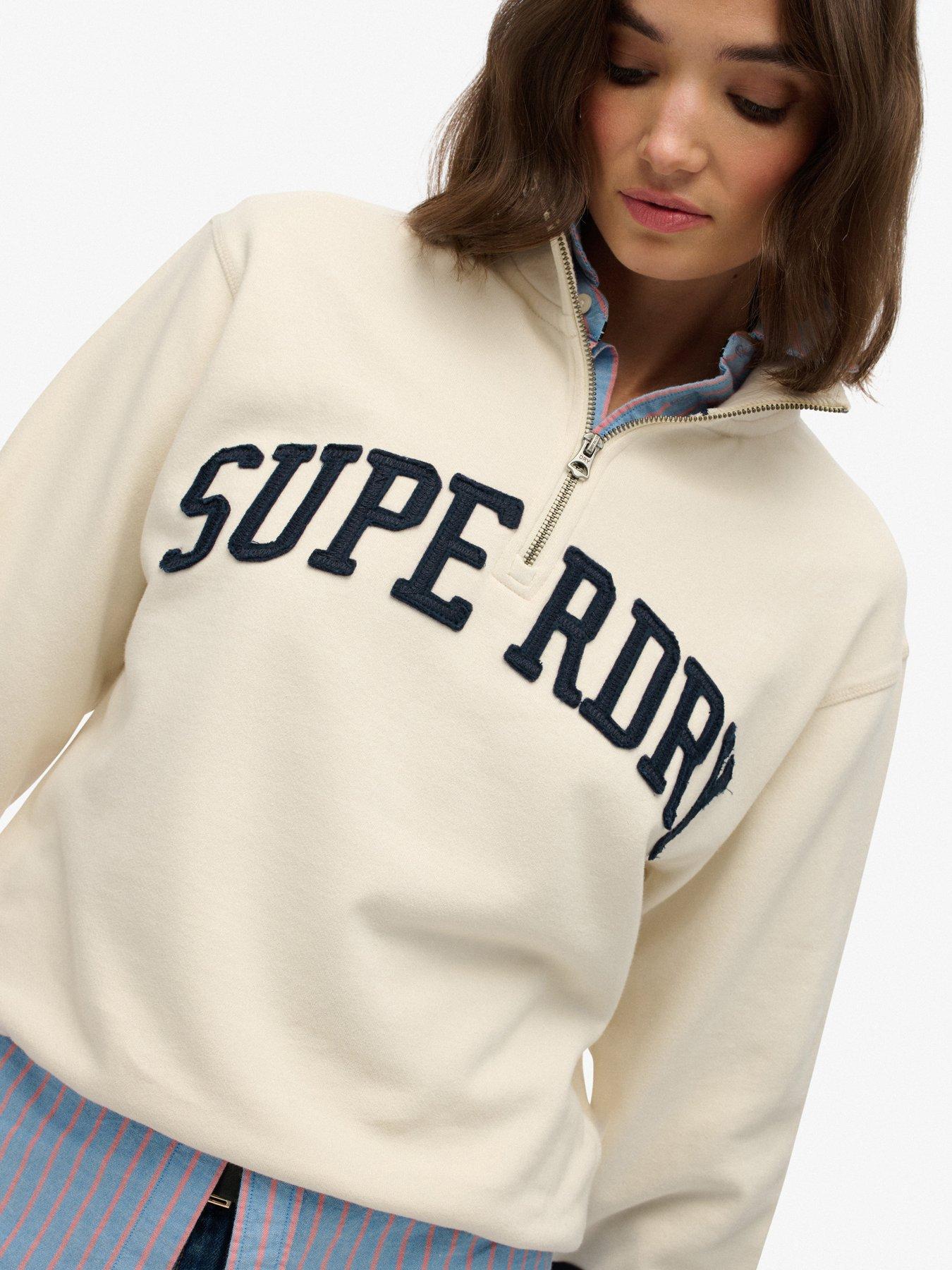 superdry-athletic-essentials-applique-half-zip-desert-bone-off-whitedetail